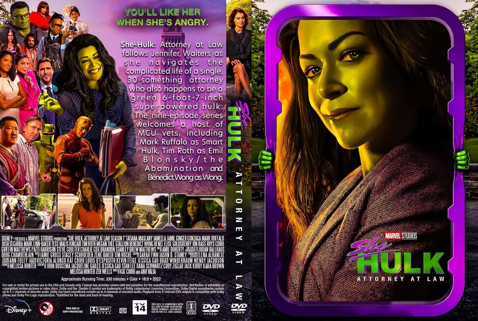 ArtStation SheHulk Attorney at Law Season 1 DVD Cover