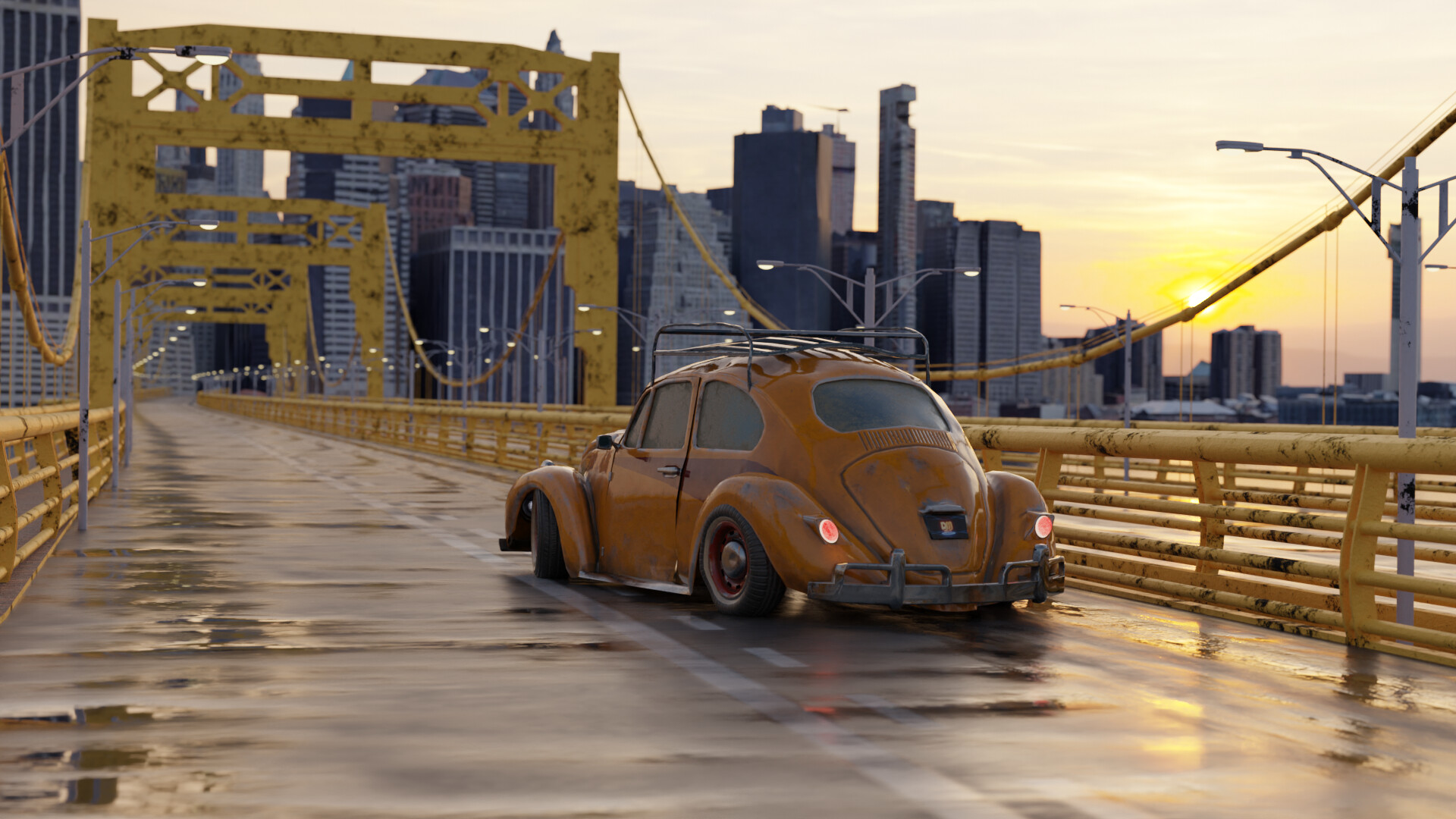 ArtStation - Car Chase