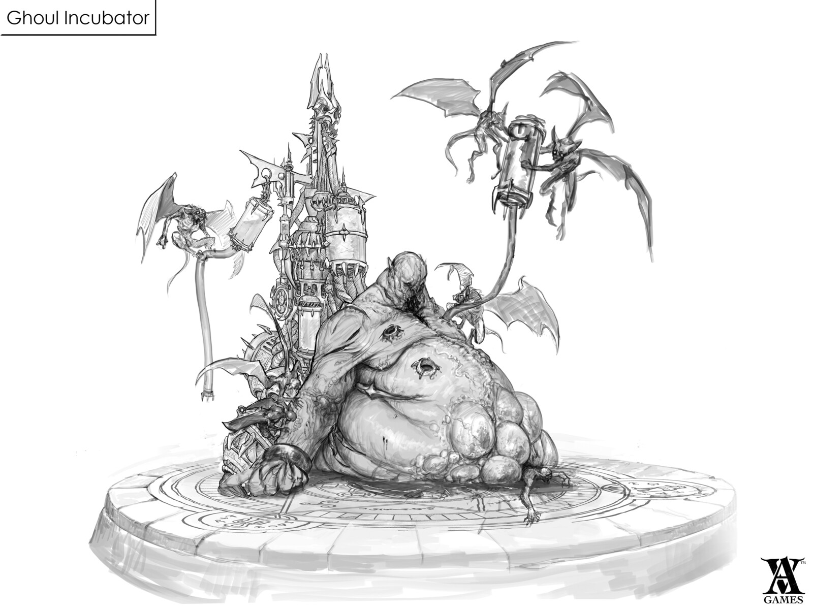 Ghoul Incubator concept