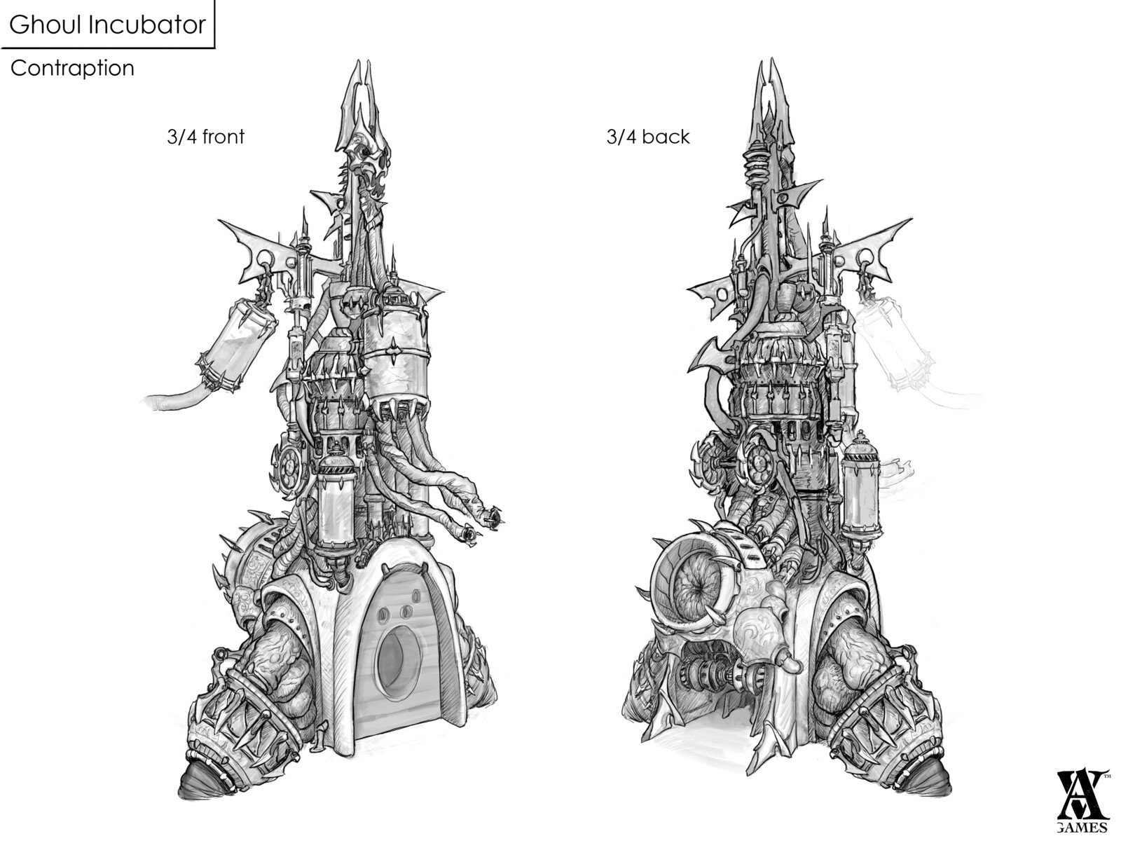 Ghoul Incubator - Contraption concept