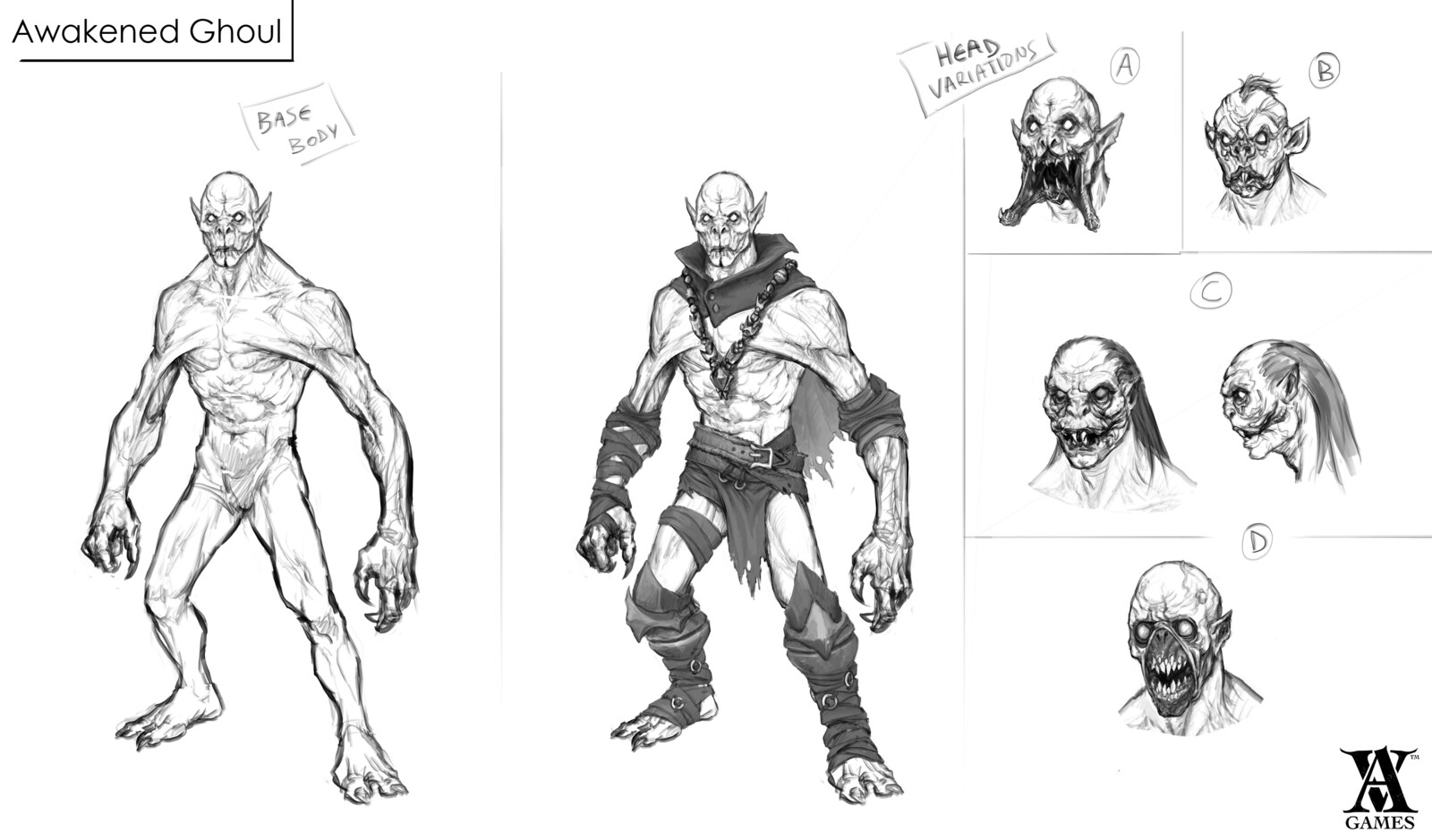 Awakened Ghouls concept