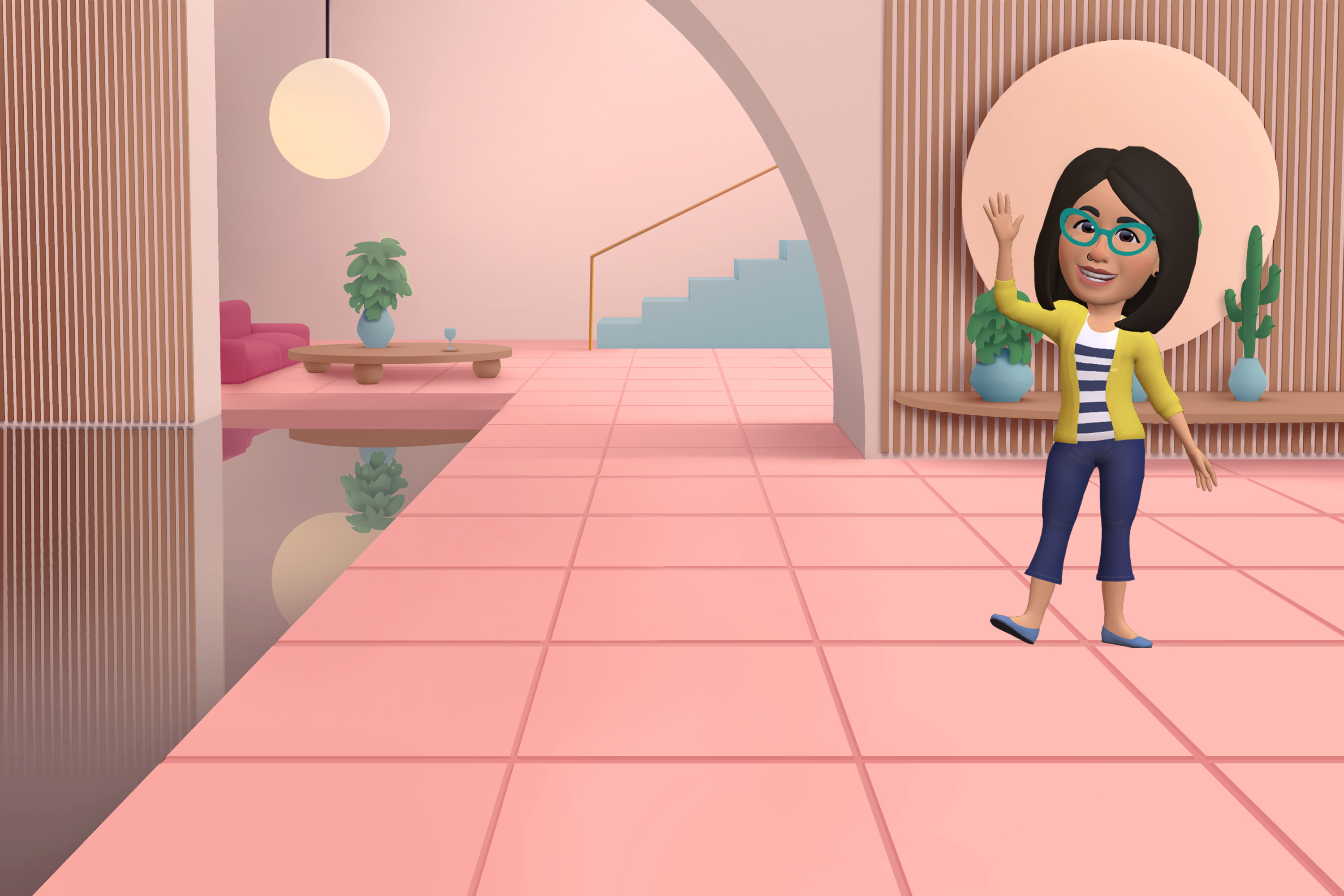 Cover image with Meta avatar for context