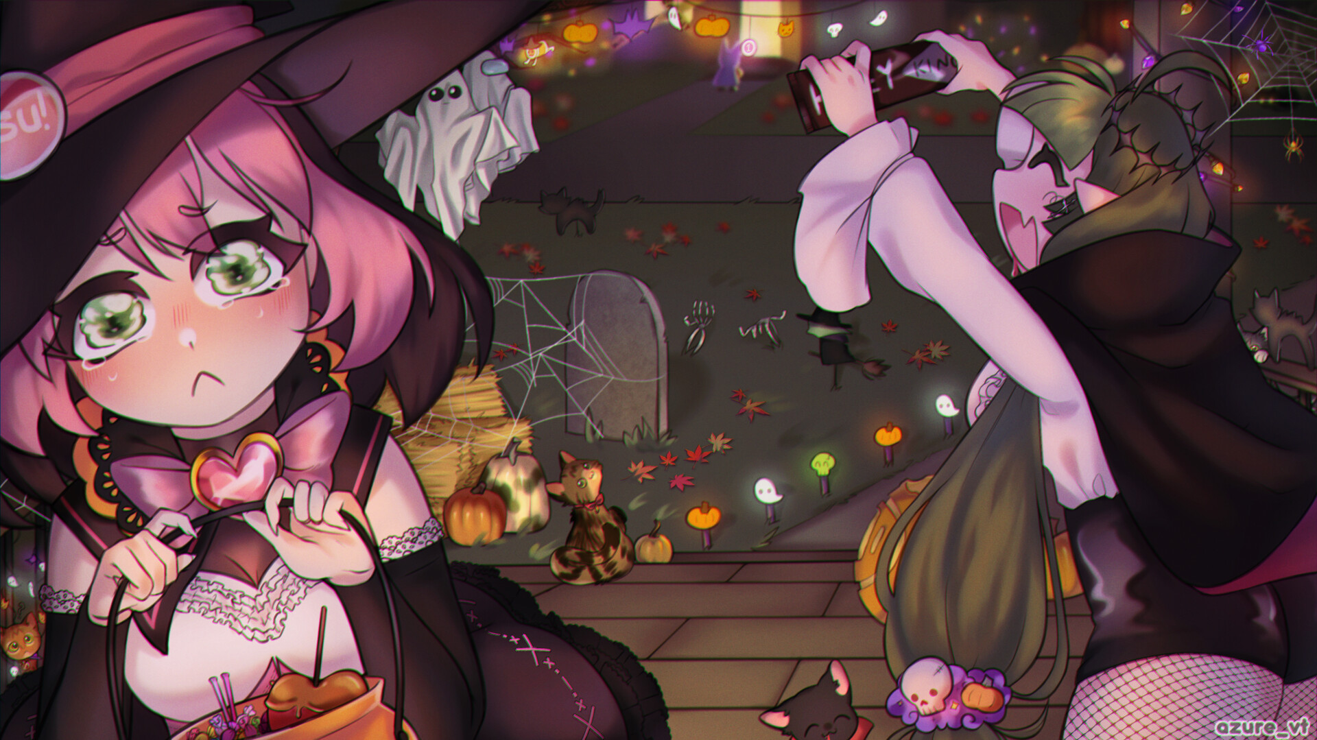 ArtStation osu! Halloween Fanart Contest 2022 Entry