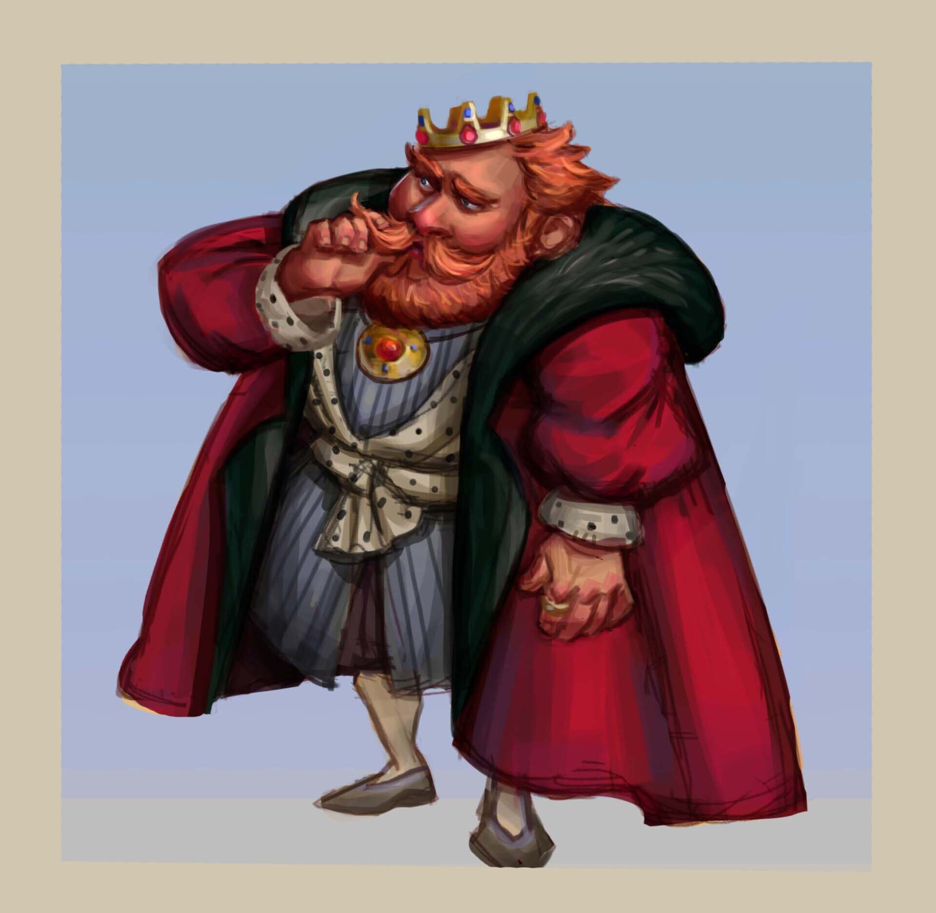 My Portfolio - KINGDOMS - Tabletop Npc Character Illustrations