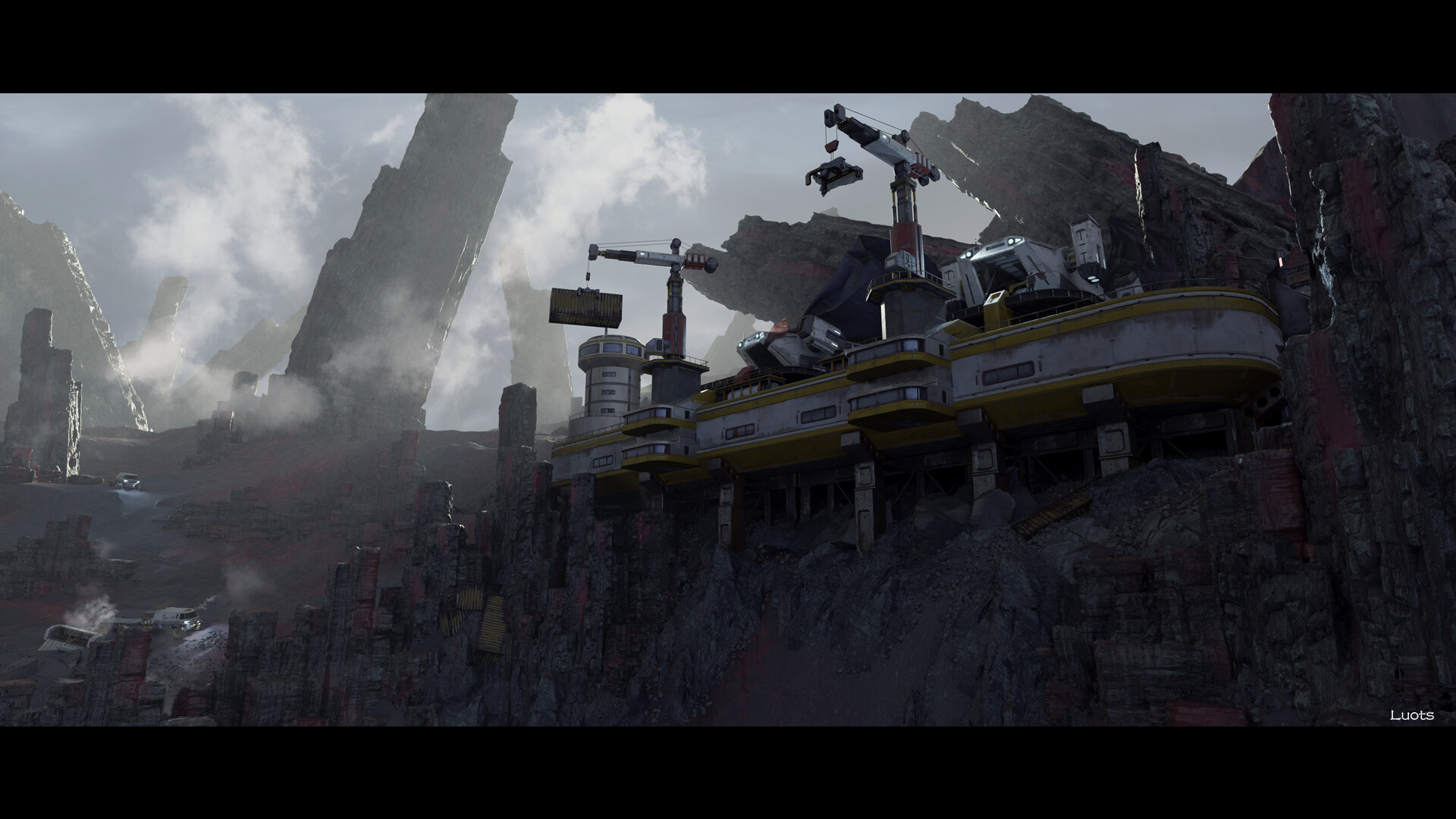 ArtStation Mine Base artstation-mine-base