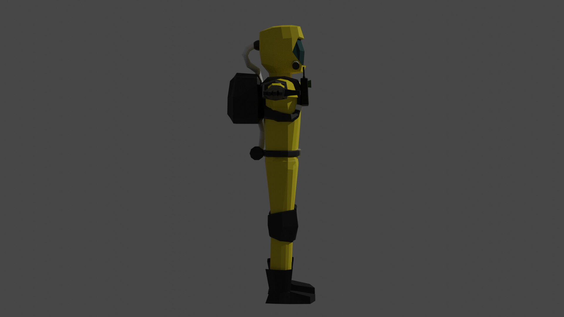 Hazmat Suit (Low Poly)