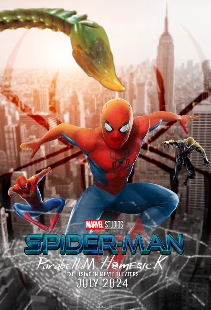 ArtStation Spider Man Pandellem Homesick (2024) Poster.