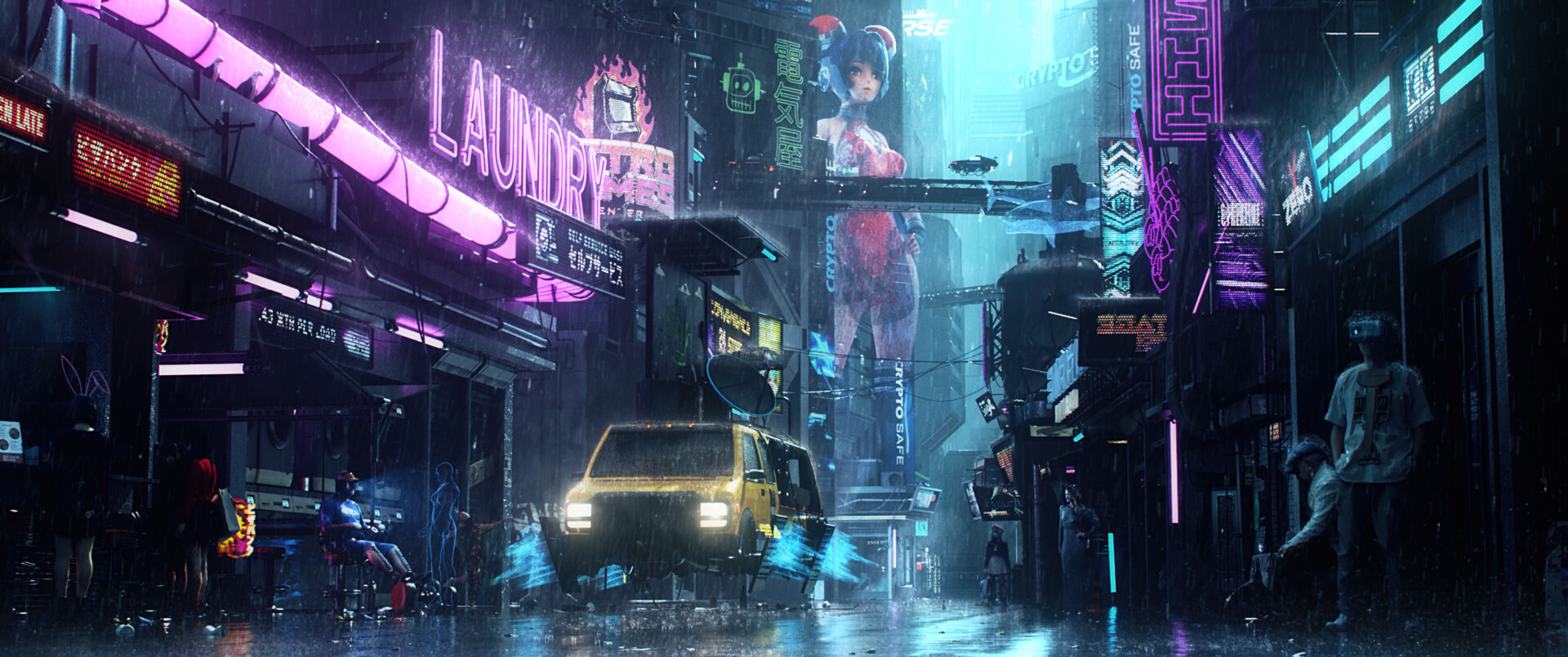 cyberpunk city by xdshu : r/Cyberpunk