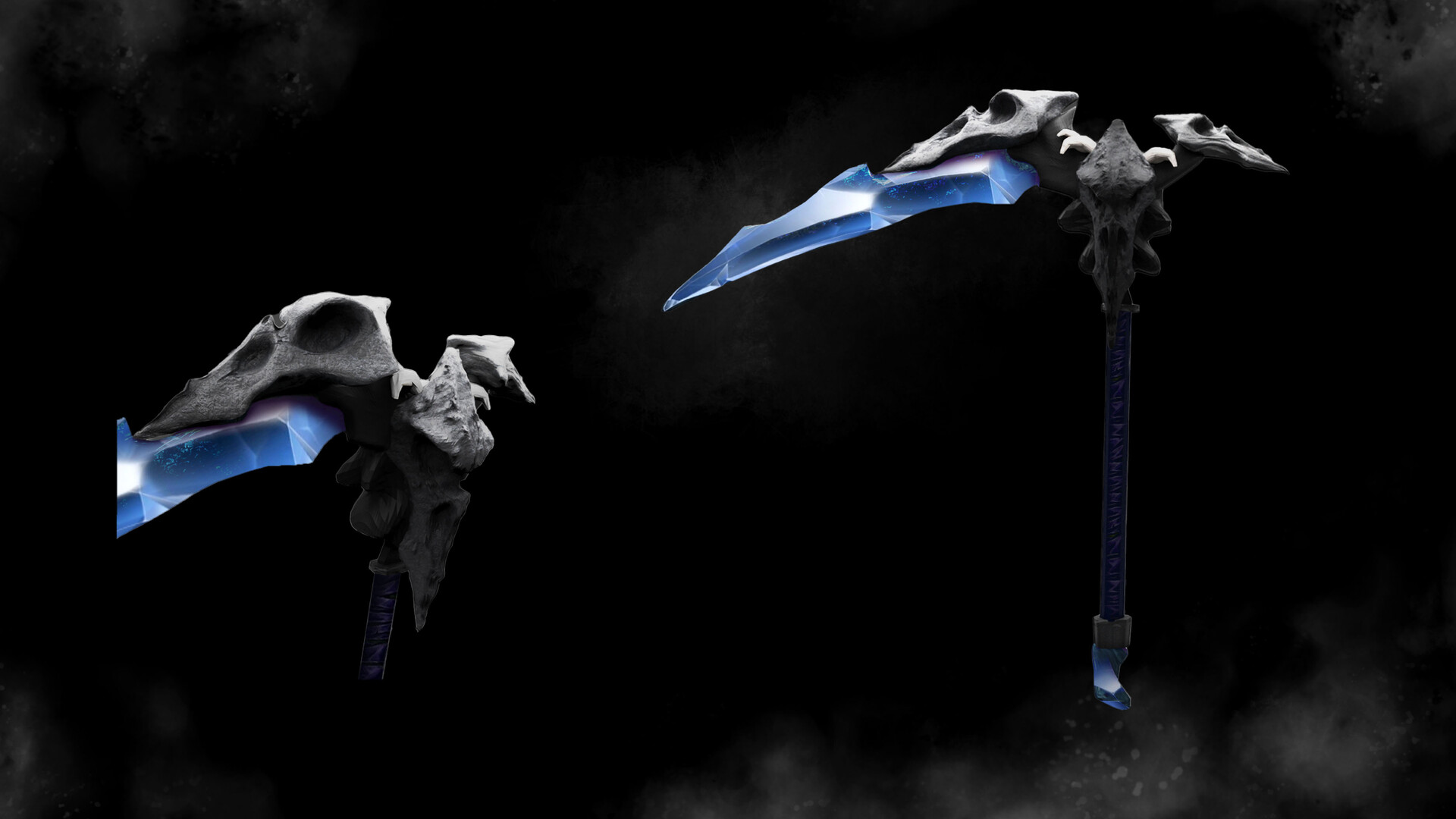 ArtStation Ice scythe