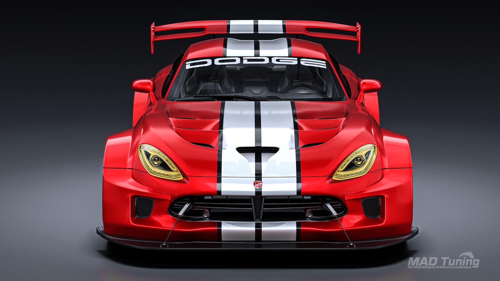 Dodge Viper ACR 2016 custom racing wide body kit