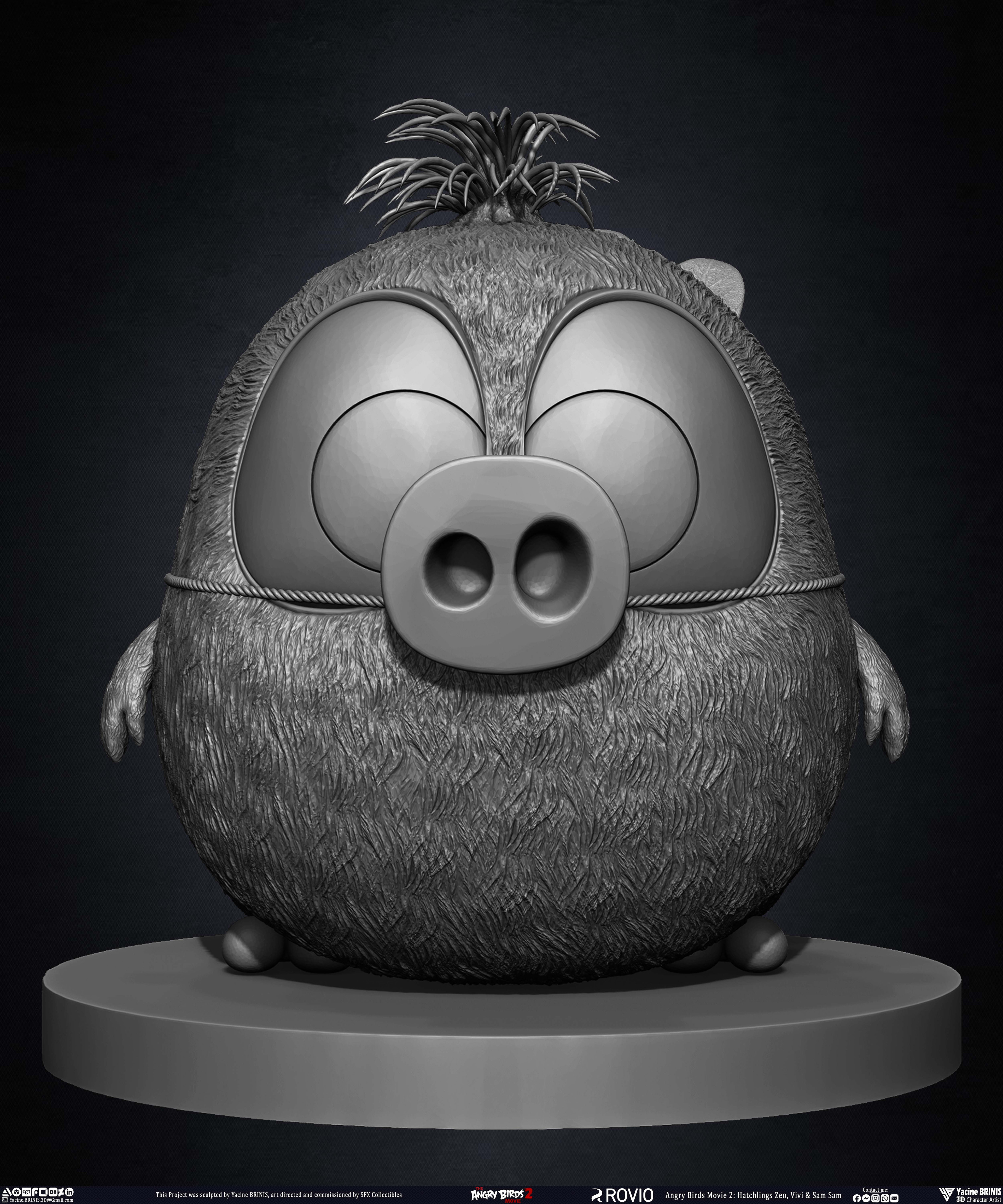 Angry Birds Movie 2 Rovio Entertainment Sculpted by Yacine BRINIS 045 Hatchlings Vivi