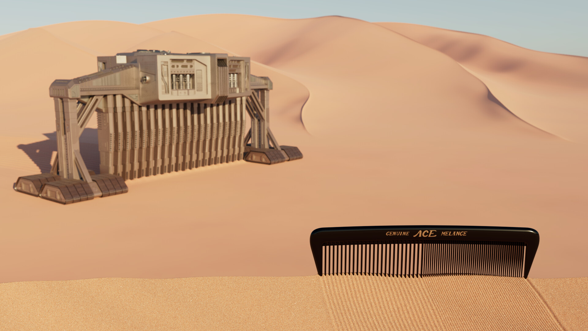 ArtStation - Comb the desert for the Spice Melange.