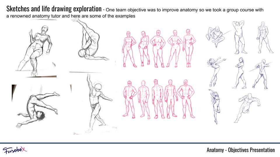 Anatomy work - by Dan Fiddis