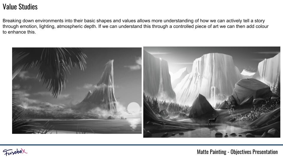 Composition and Value studies