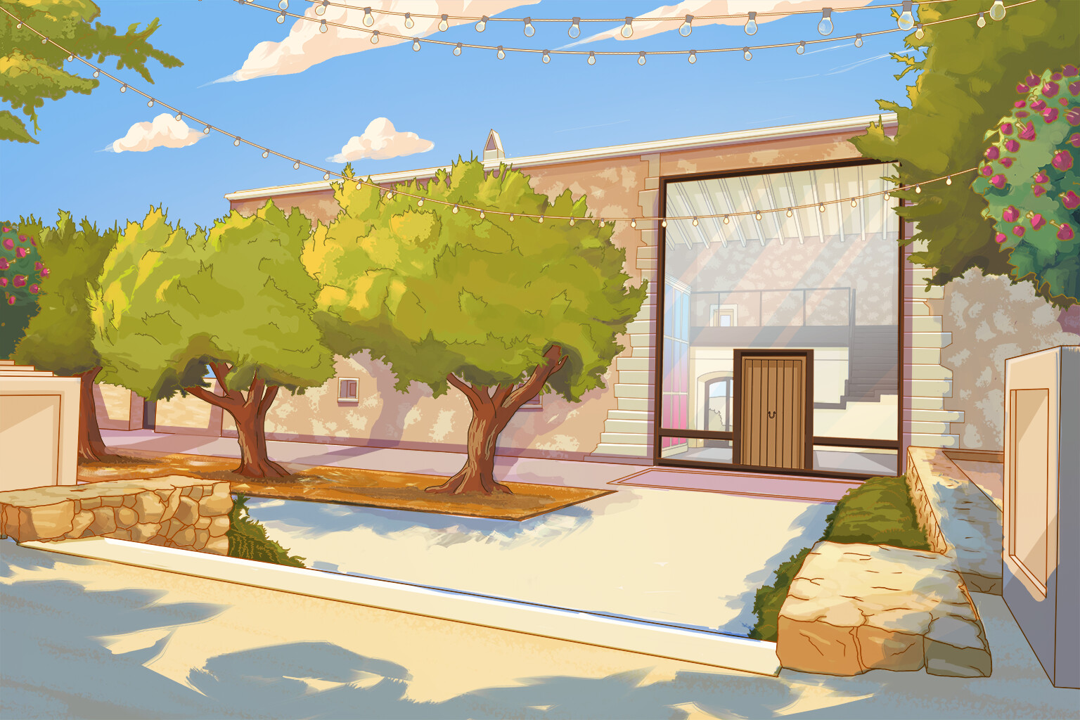 Backgrounds I worked on
