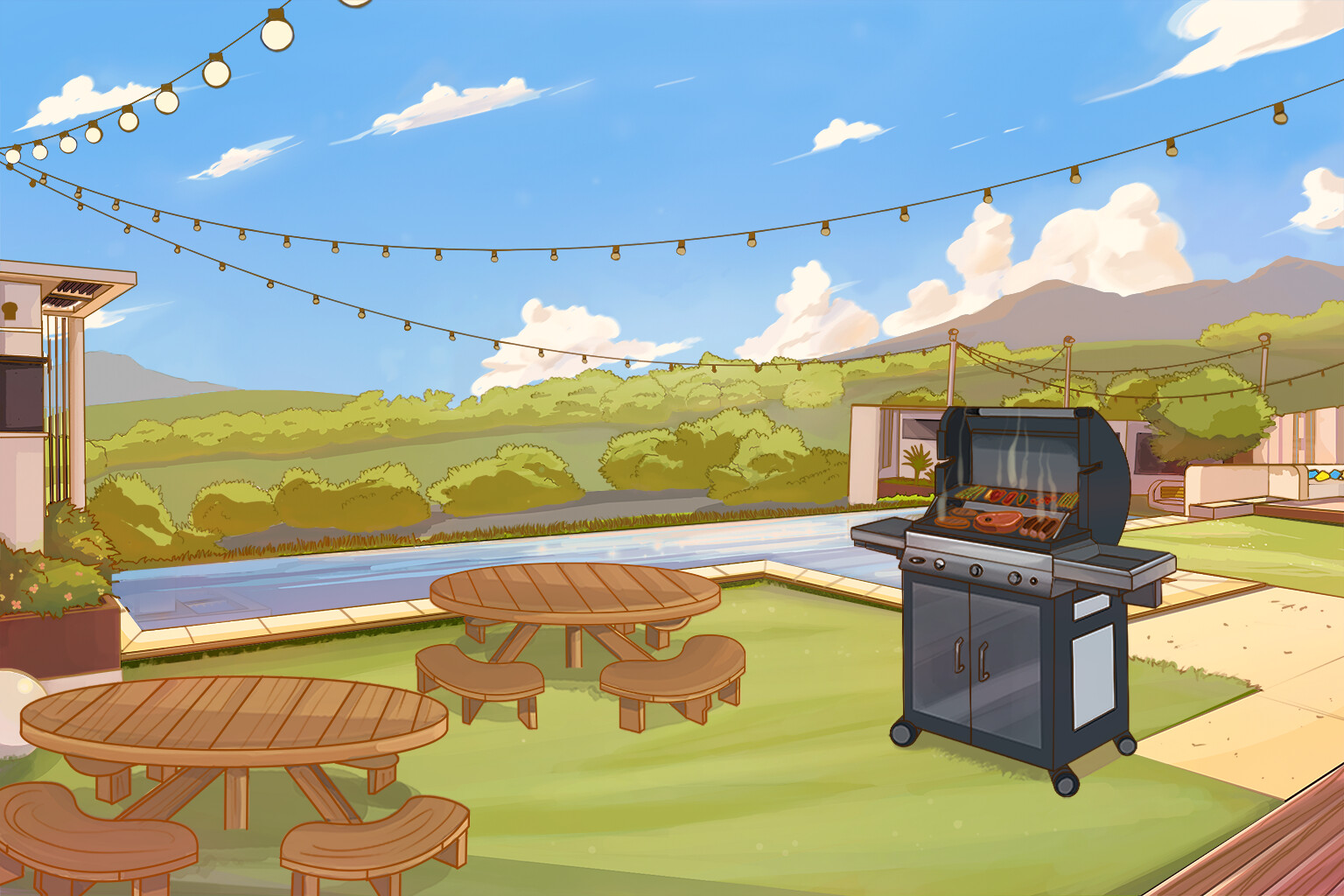 Backgrounds I worked on
