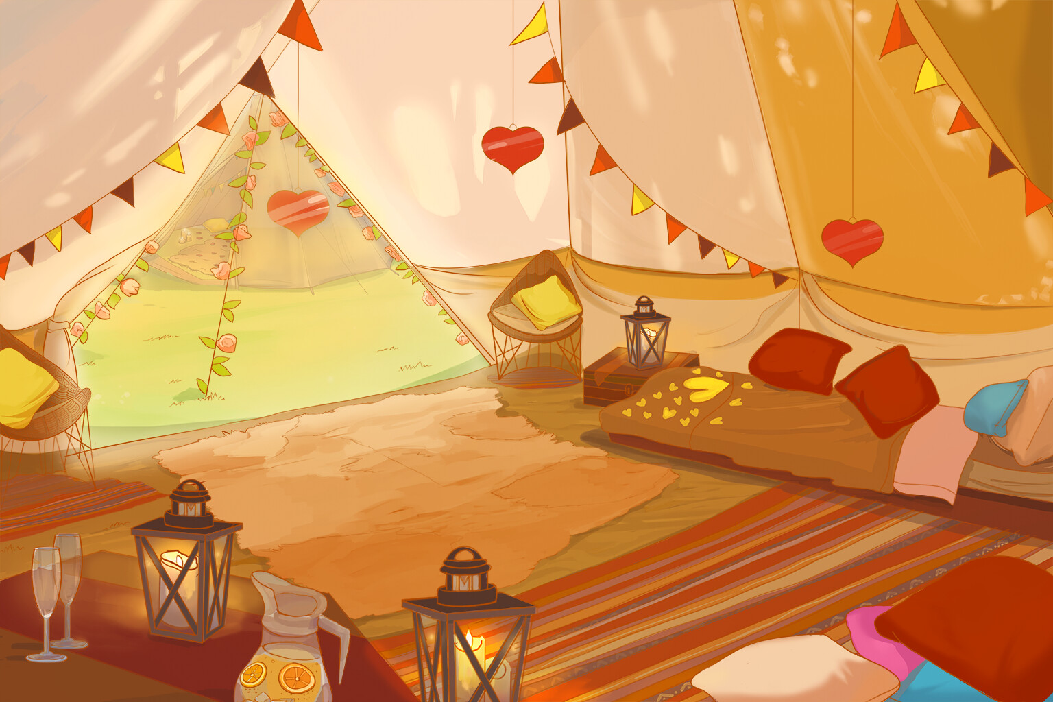Backgrounds I worked on
