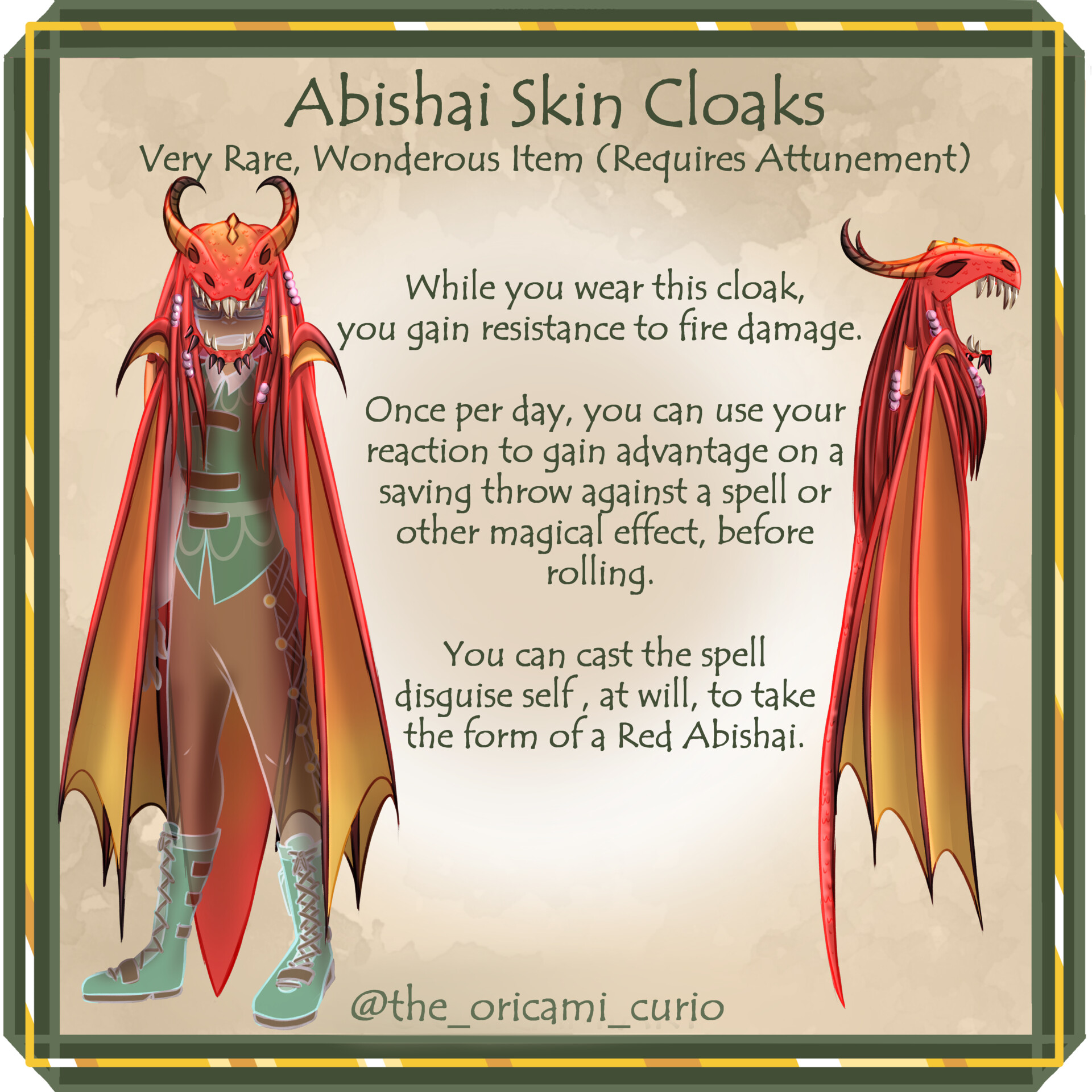 ArtStation Abishai Skin Cloaks