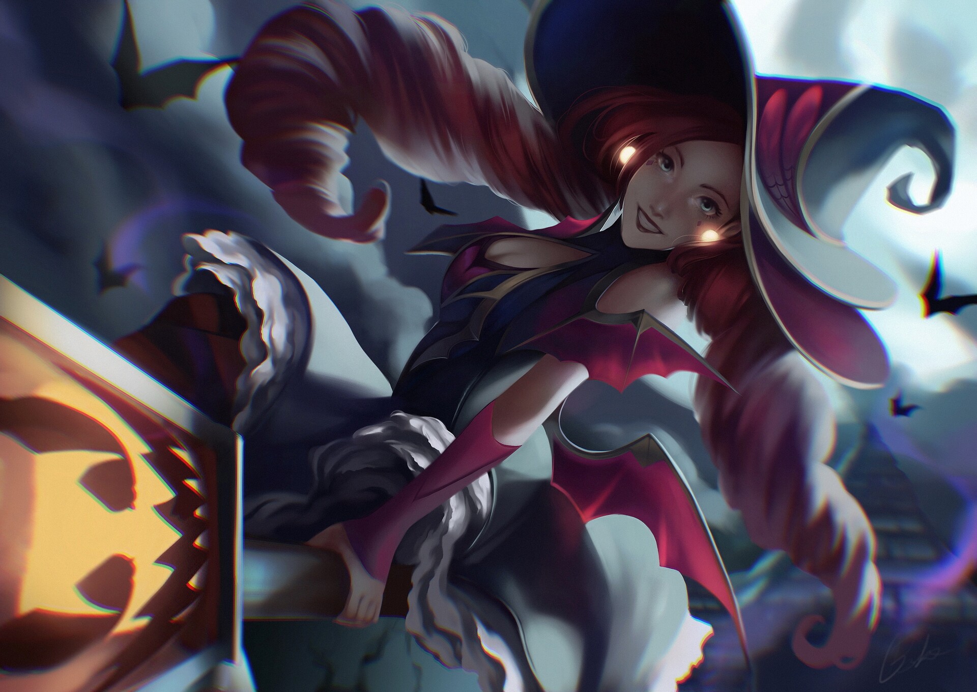 ArtStation Bewitching Lux Concept (League of Legends)