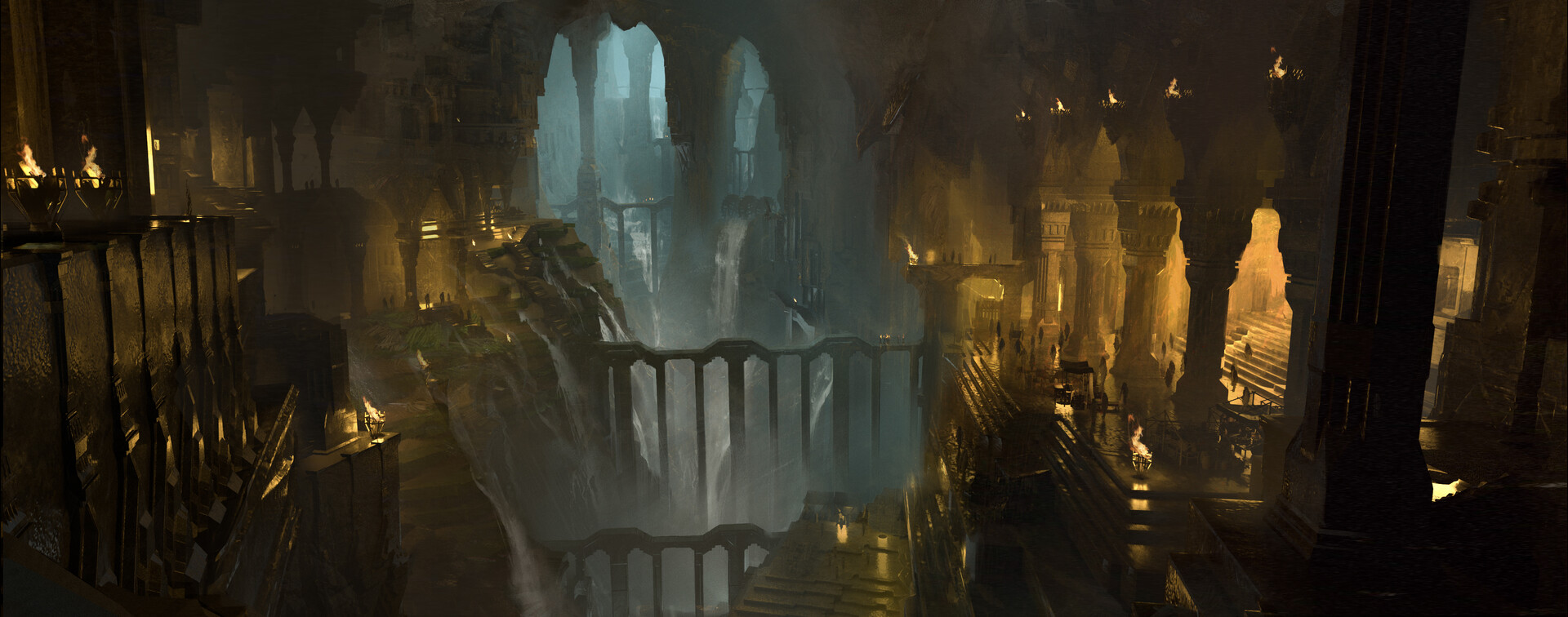 ArtStation - The Rings of Power - Khazad-dûm