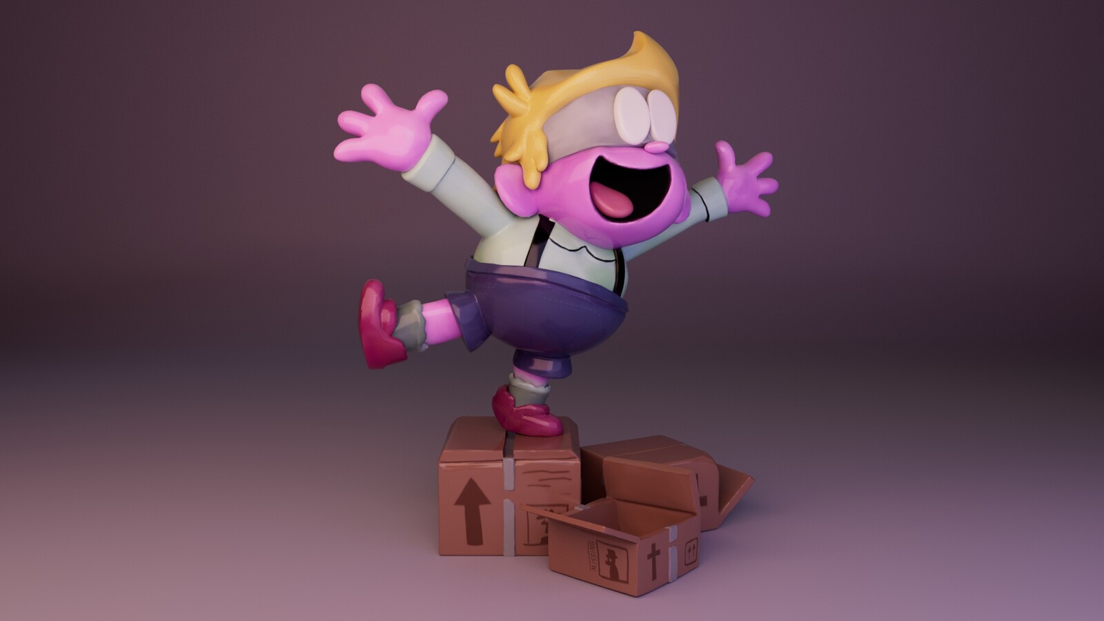 A front render