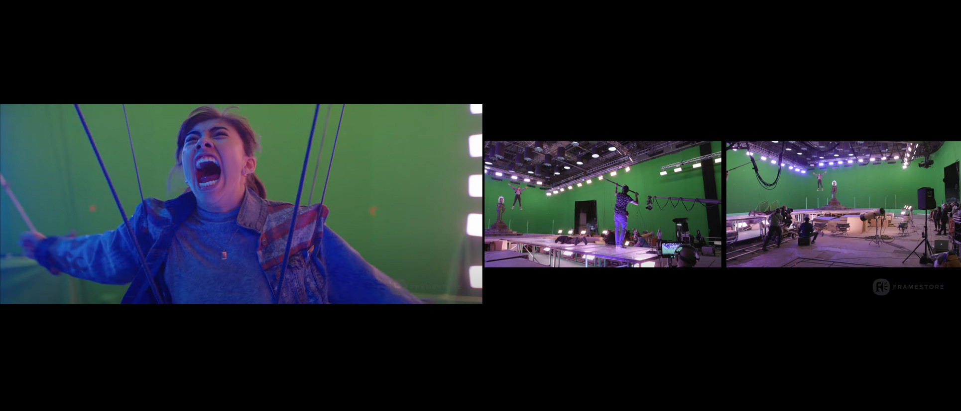 On-set use of the color palette we provided on the last concept(previous frame) sent to the production.
