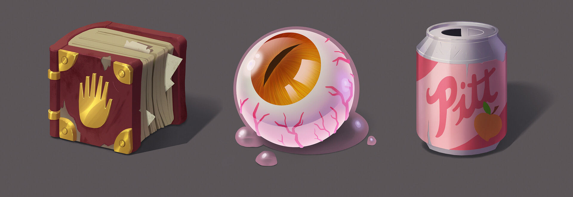 ArtStation Gravity Falls props