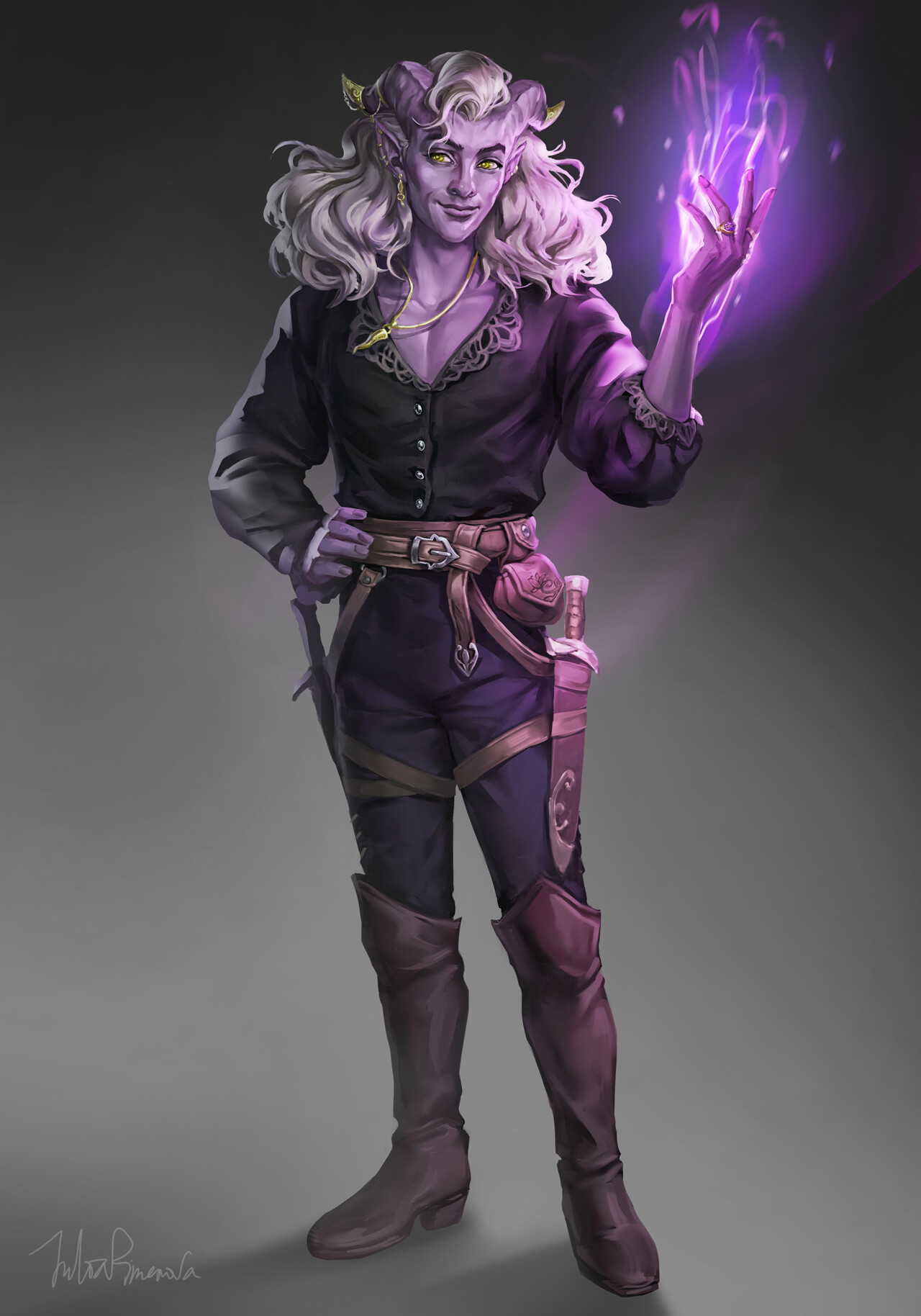 Tiefling Warlock