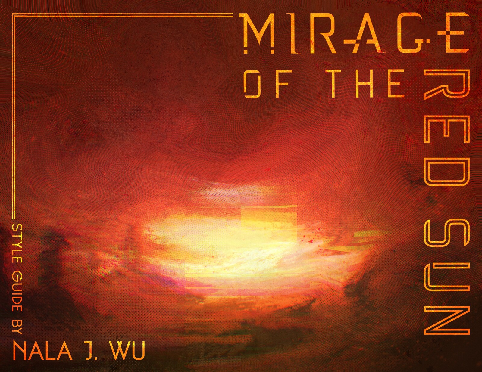 Title Design - Mirage of the Red Sun