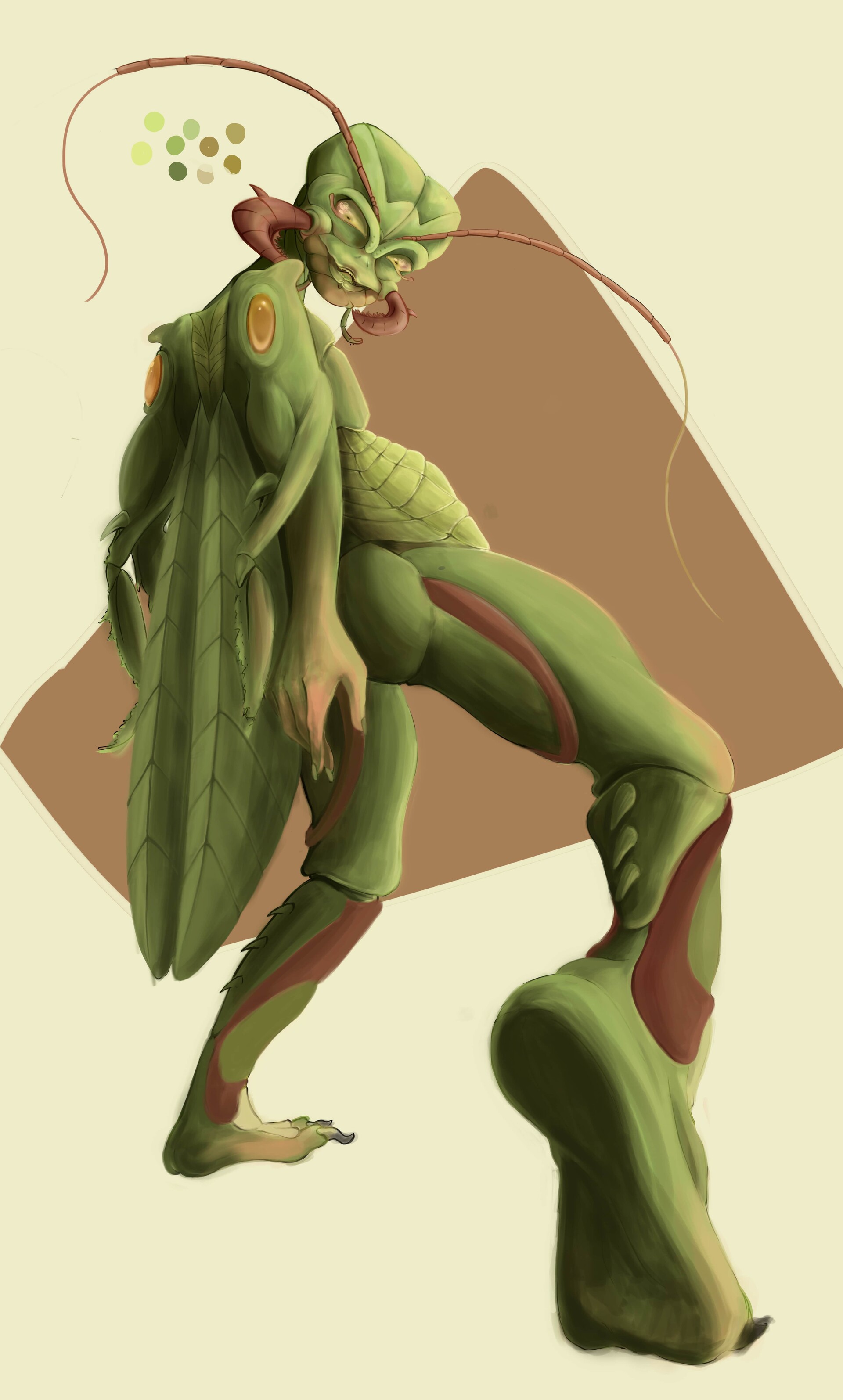 ArtStation - Mantia the Villian
