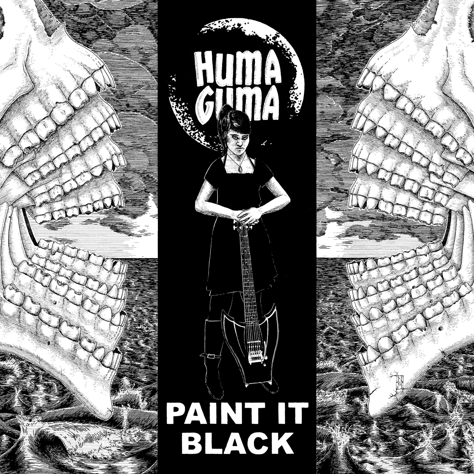 ArtStation Huma Guma Paint it Black Cover