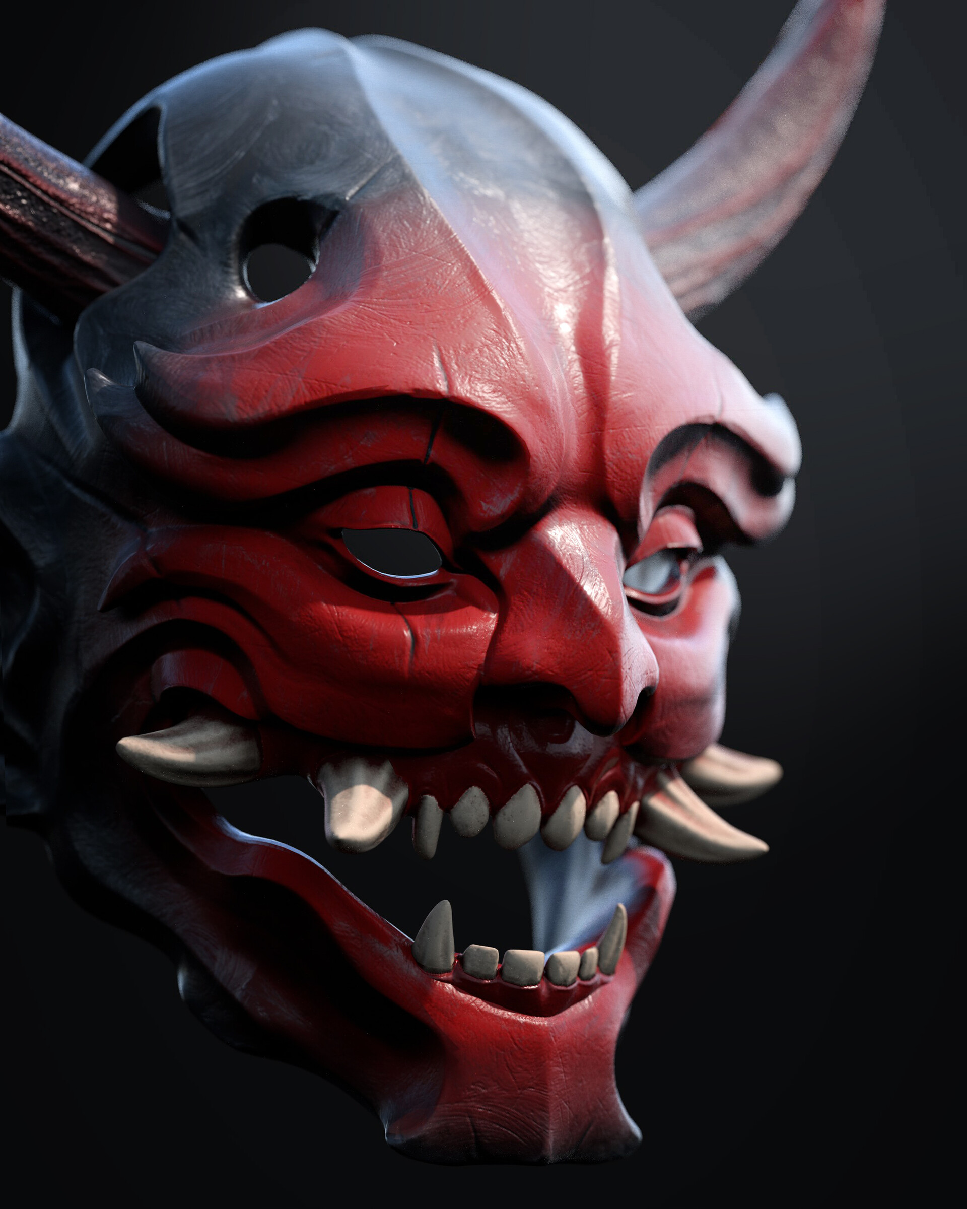 Printer Flomaster - Demon Mask