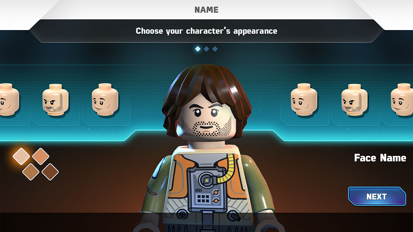 Lego force hotsell awakens character creator