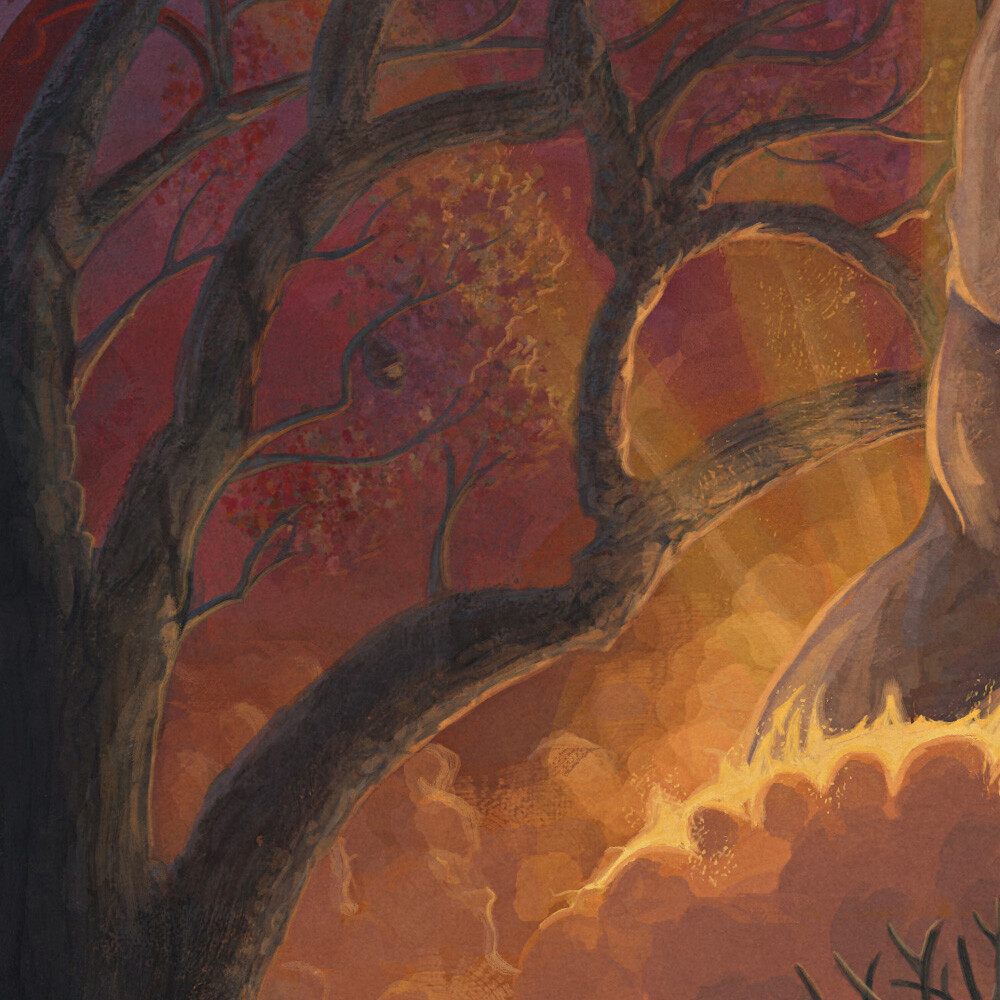 The Birnam Wood and the Raven's presence