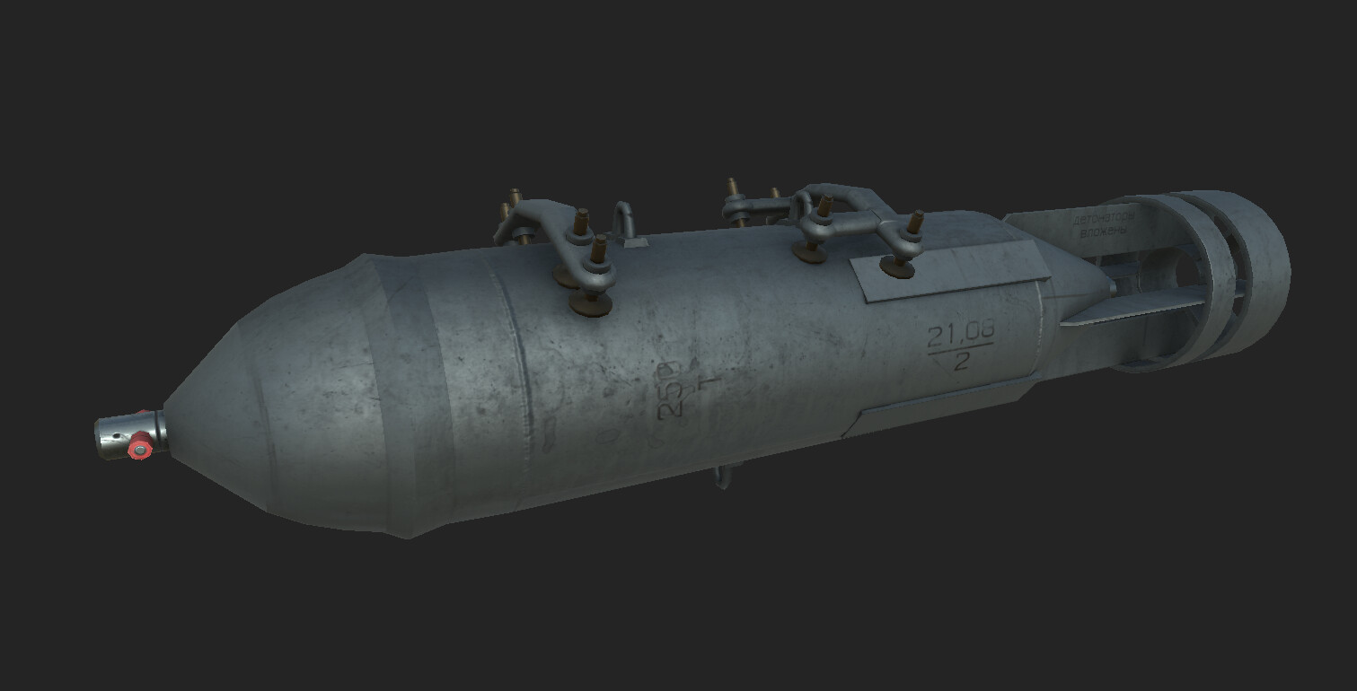 Artstation - Fab 250 500 Bombs