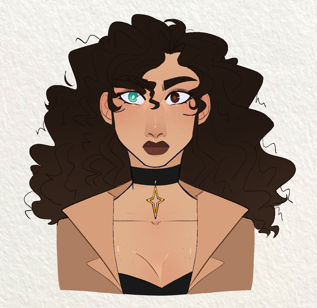 ArtStation Character Portrait for a friend