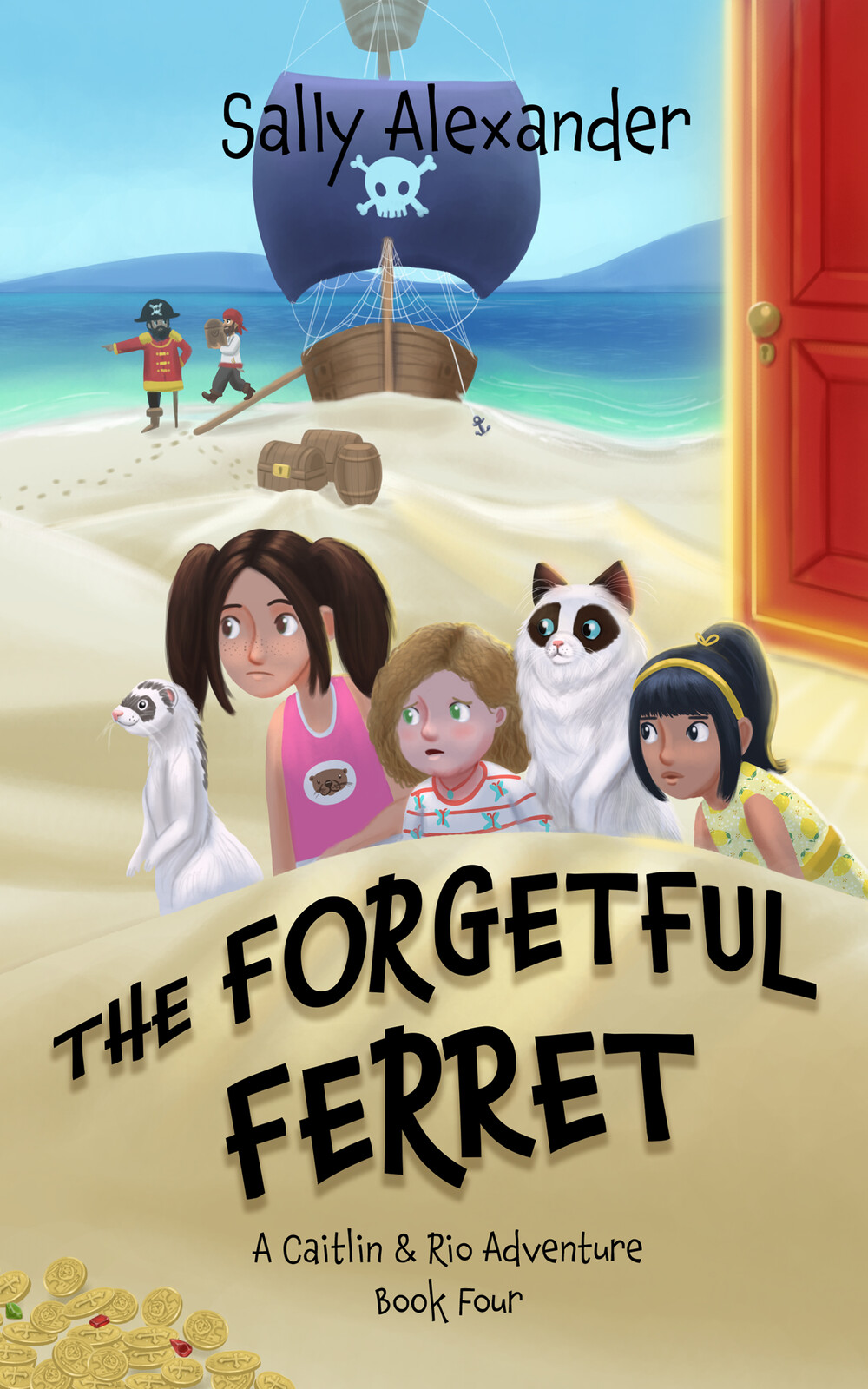 Book 4 - The Forgetful Ferret - Front Cover