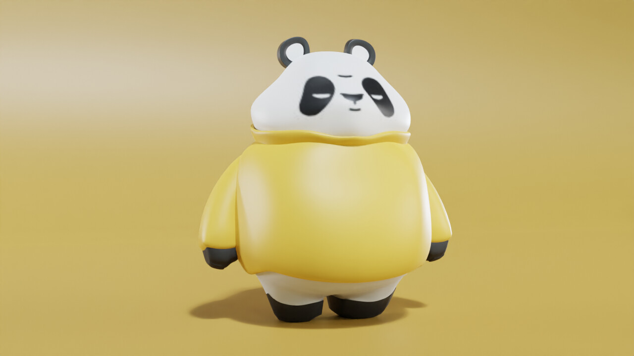 ArtStation - Panda Cartoon Character