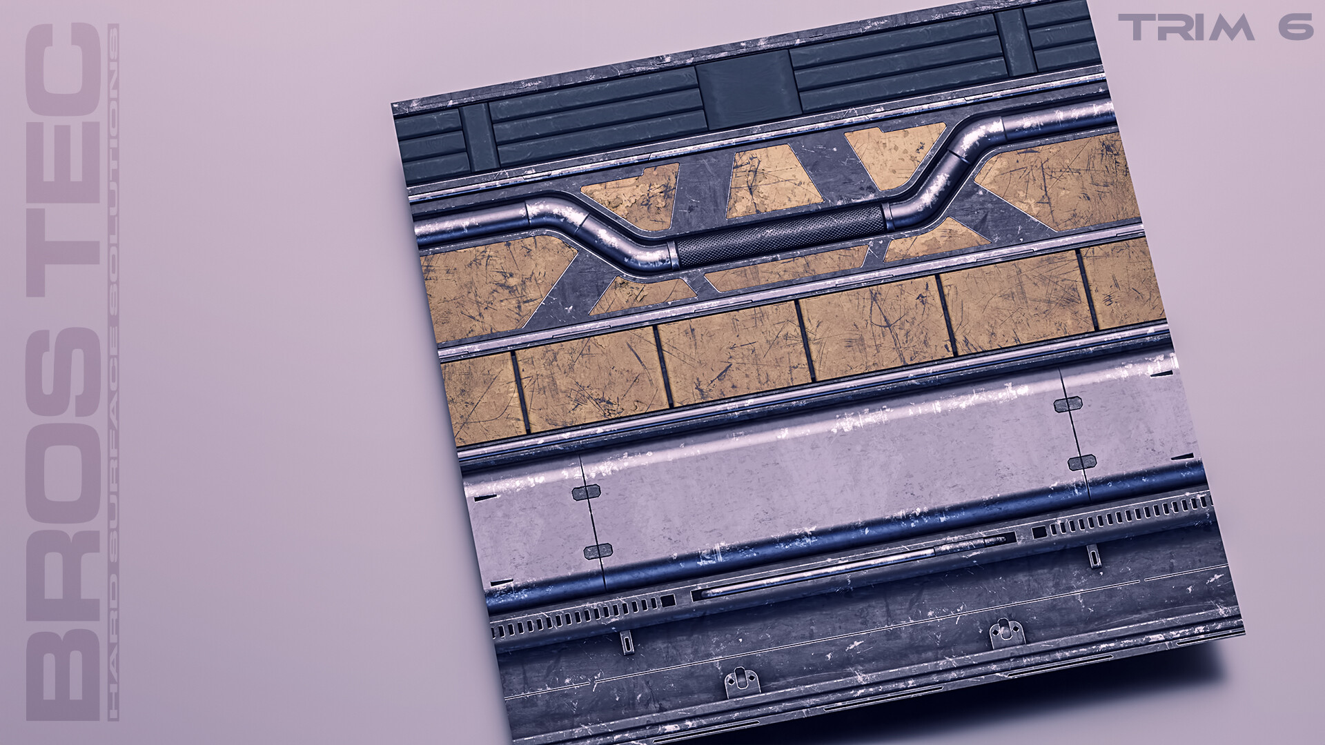 Blender Bros SciFi Trim Sheets and Decals