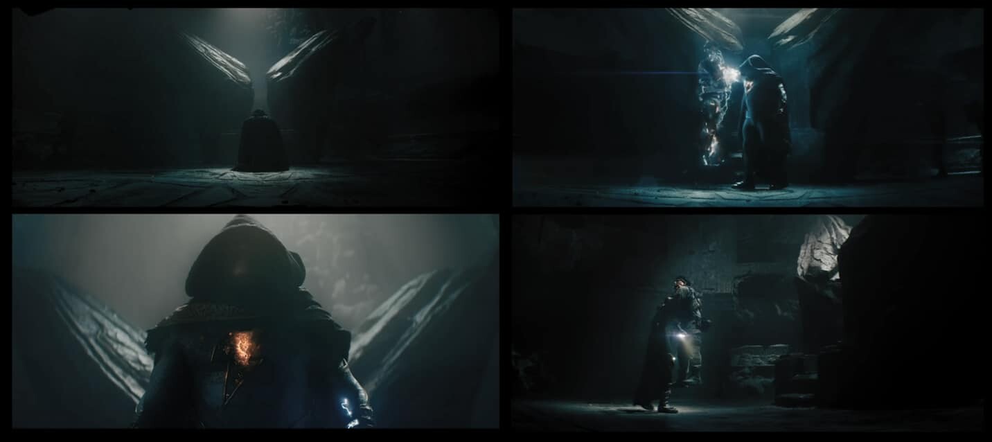 Alex Nice - Black Adam: Temple Ruins Throne Design