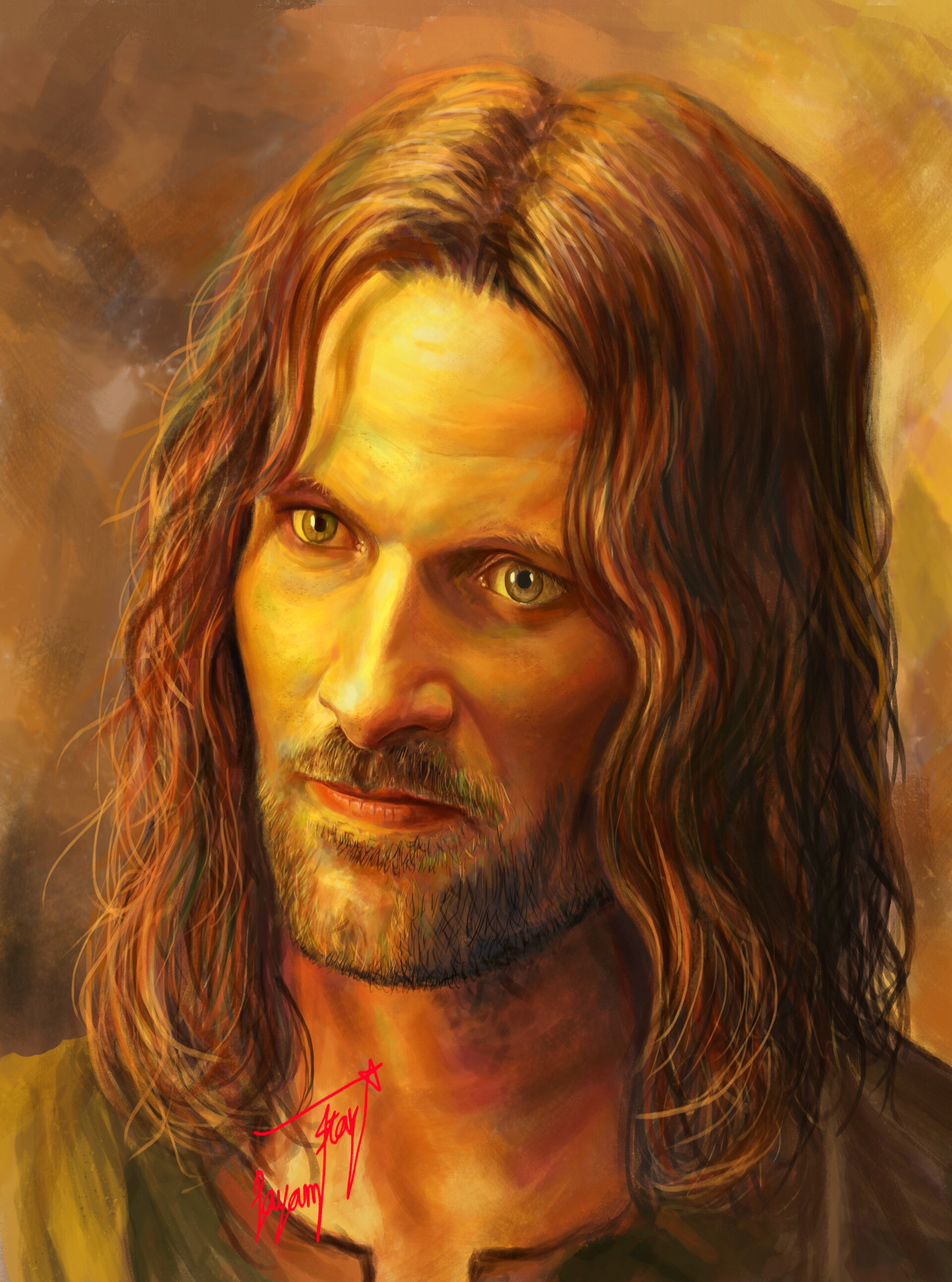 ArtStation Aragorn Kings of Gondor