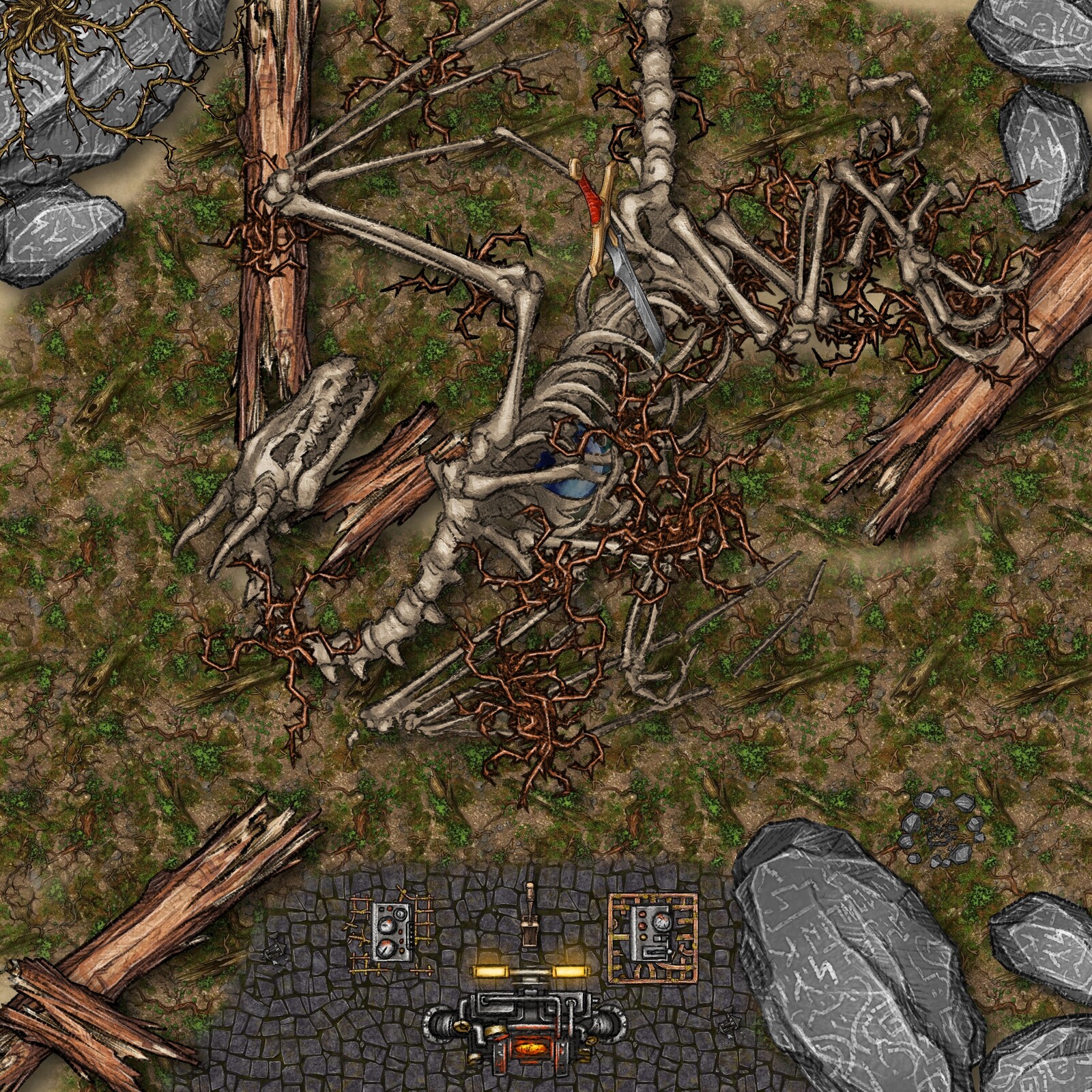 Maps and explorations
