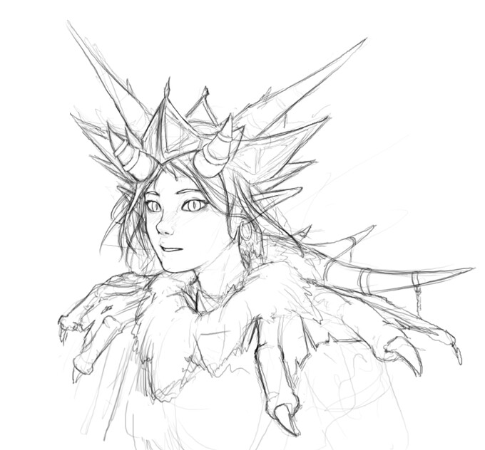 ArtStation Horned Queen