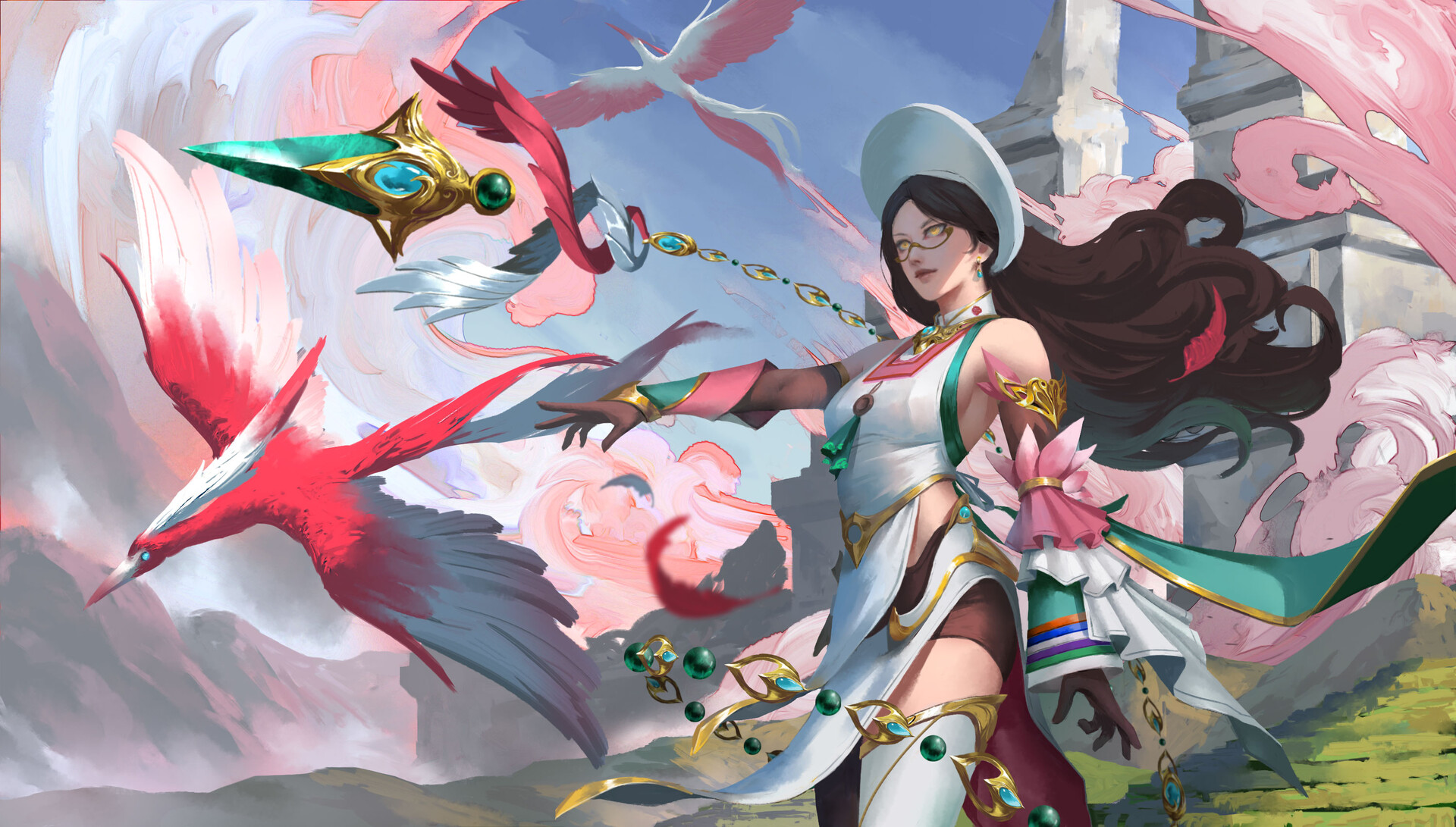 ArtStation - God Of Bird and Lotus Veres - Arena of Valor's Vietnam ...