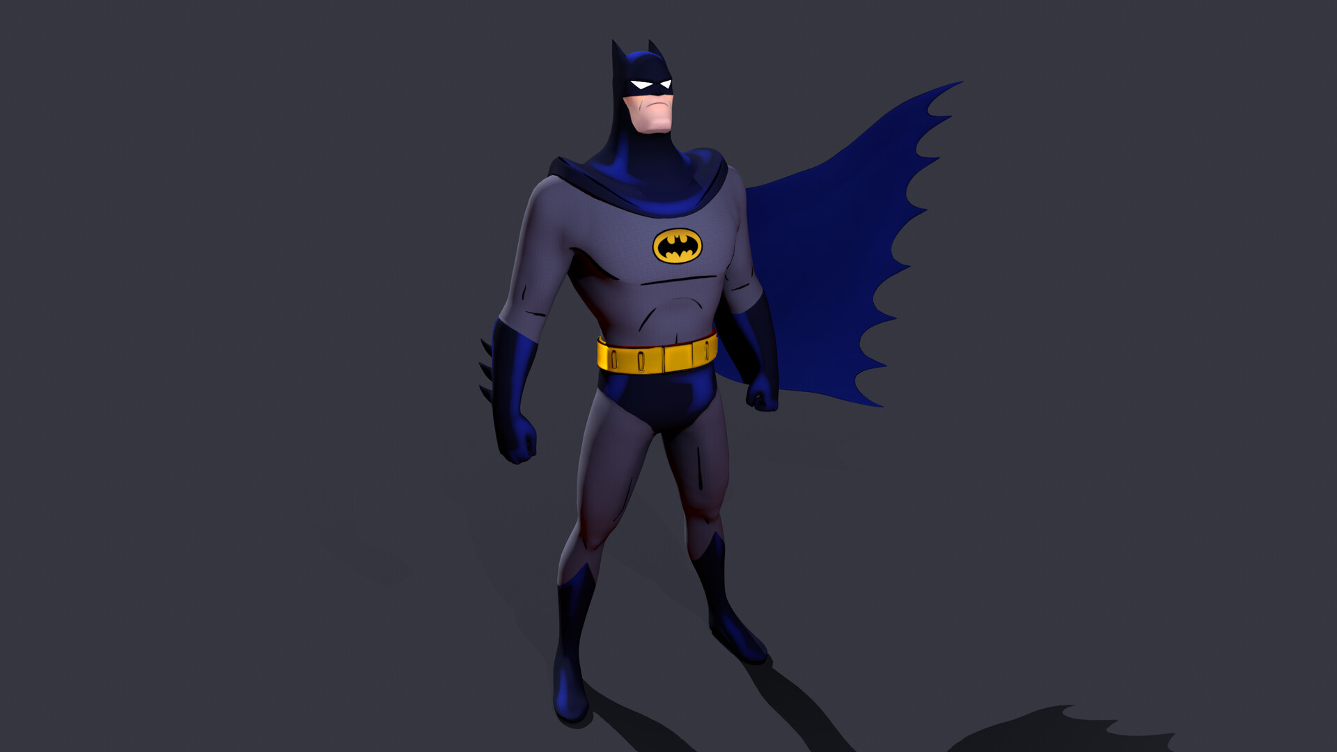 ArtStation - Batman, from The Animated Series