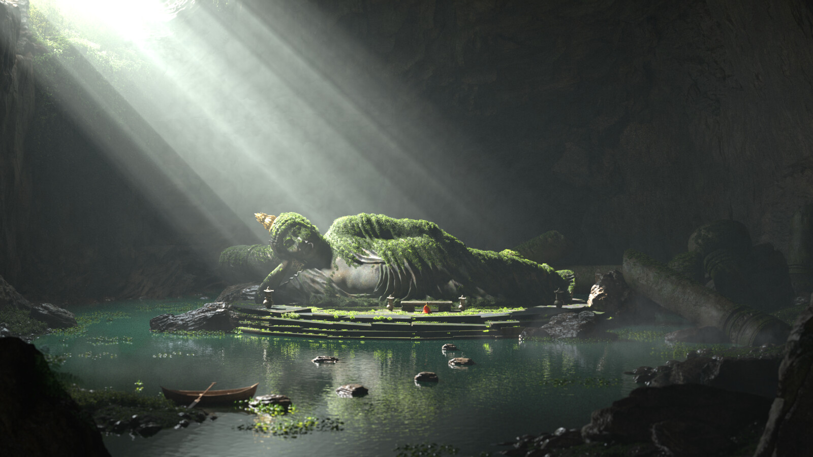 buddha cave