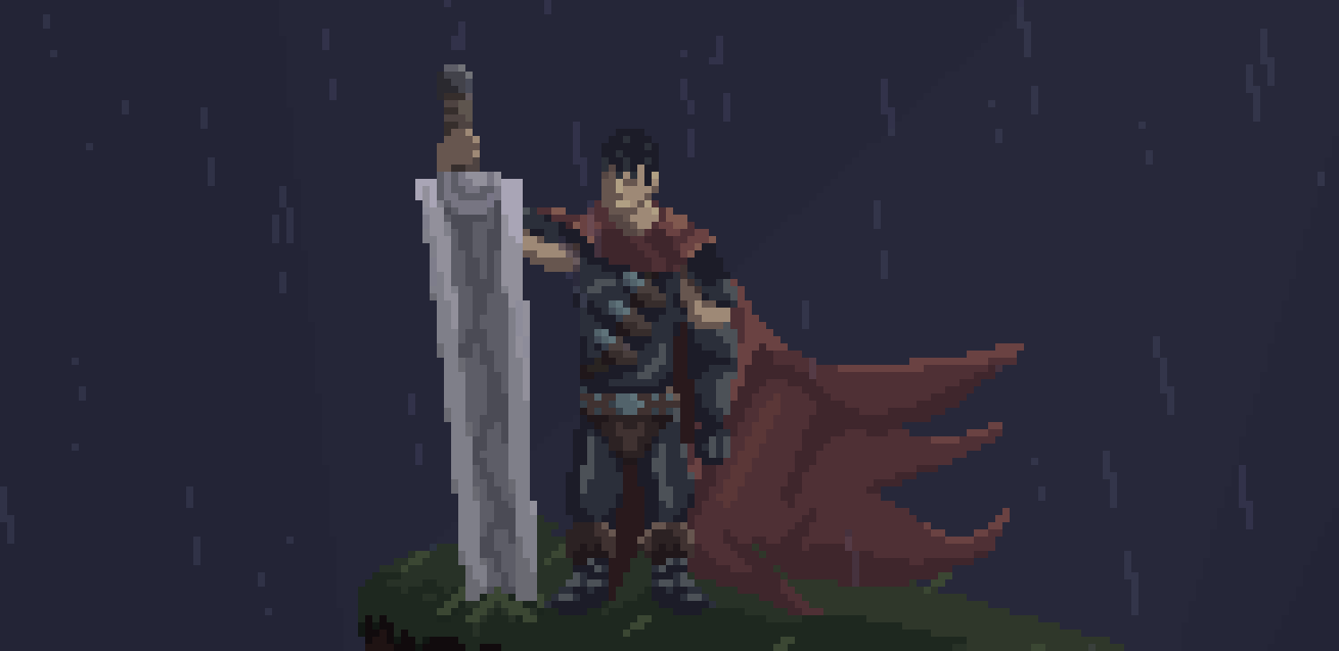 BERSERK GUTS PIXEL ART By ArthurCreator On DeviantArt