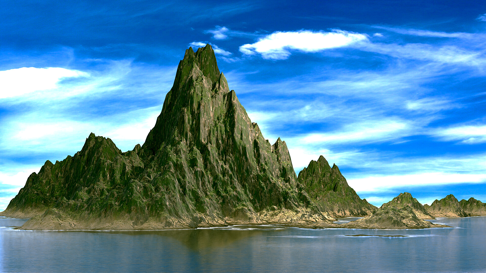 ArtStation Uncharted Island