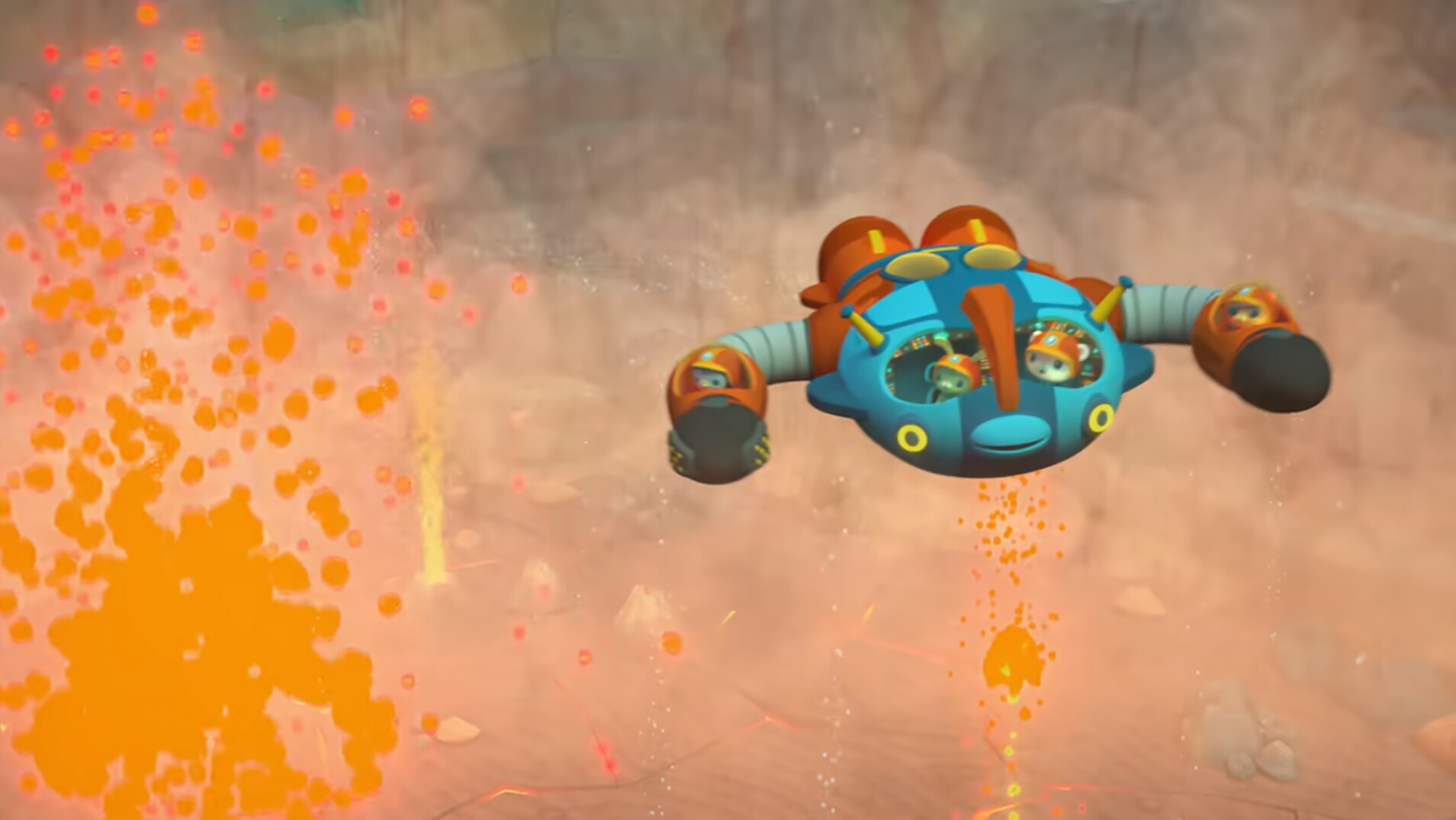 ArtStation Art Director on Octonauts Ring of Fire