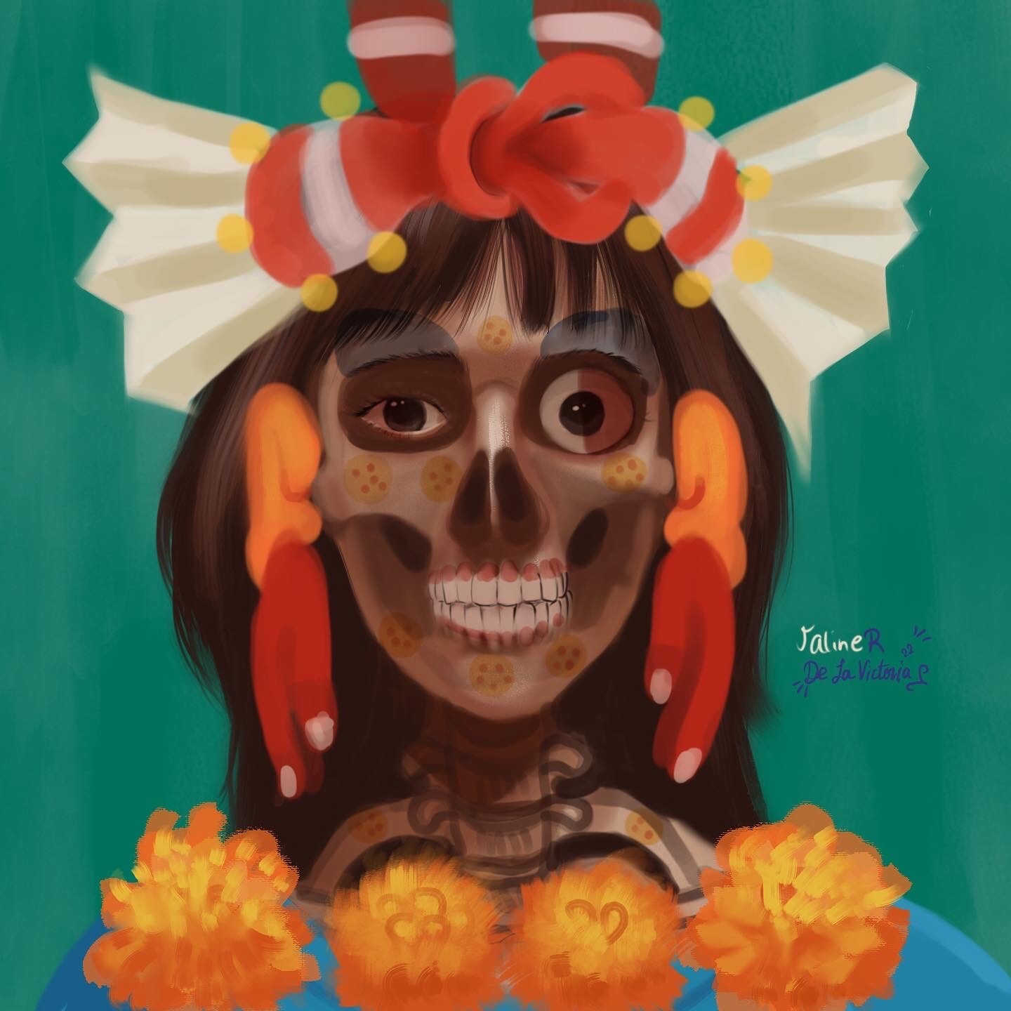 ArtStation Mictecacihuatl